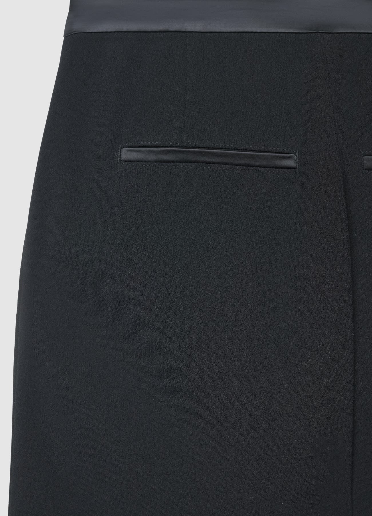 Pantaloni a zampa tessuto crepe - Image 6