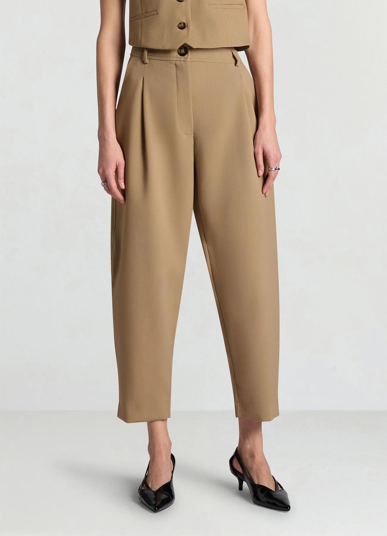 Pantaloni barrel fit