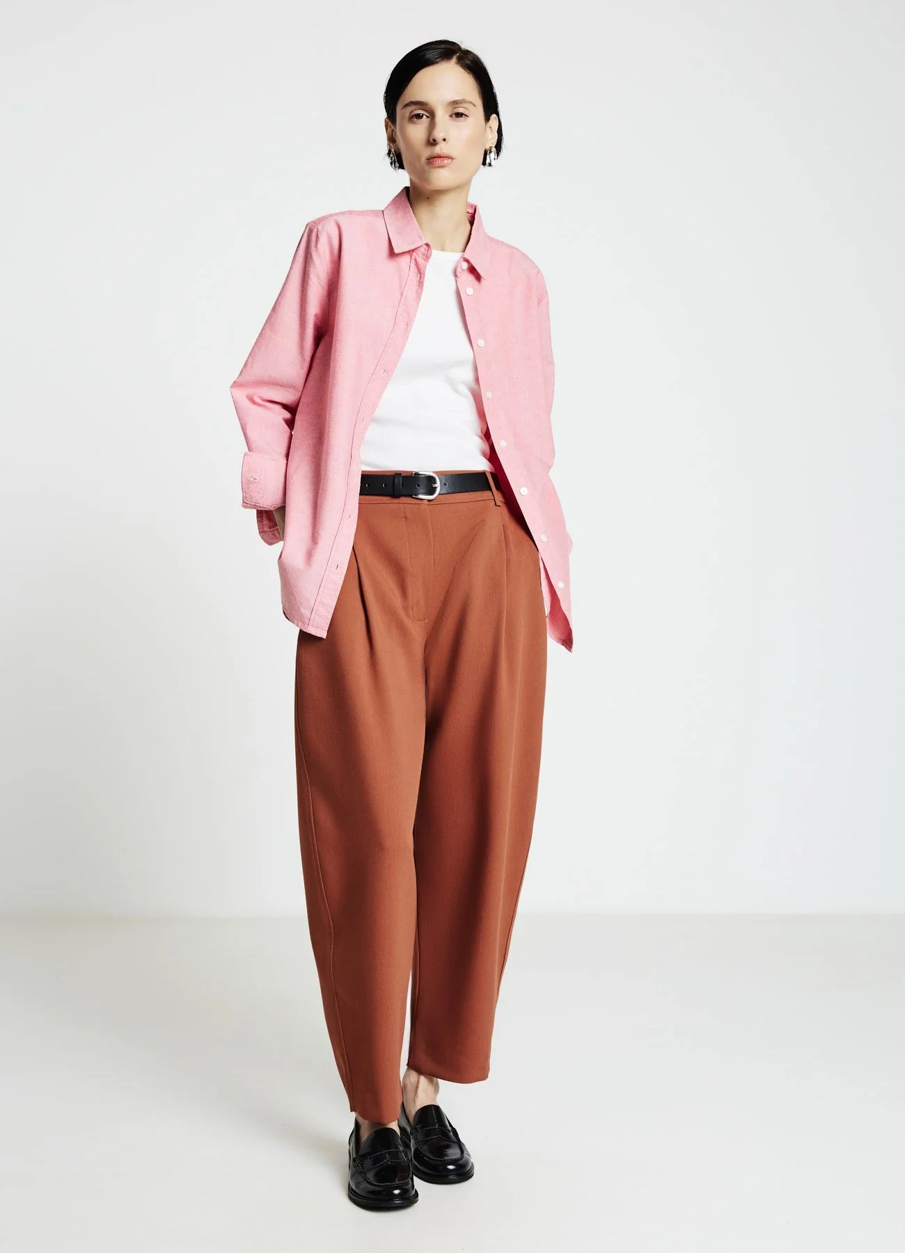 Pantaloni barrel fit - Image 2