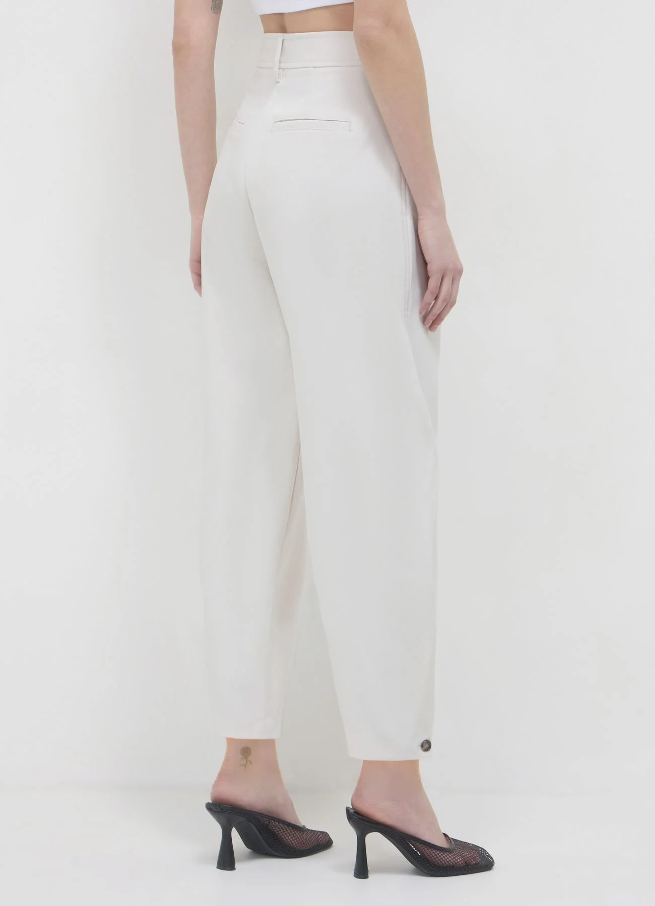 Pantaloni barrel fit - Image 3