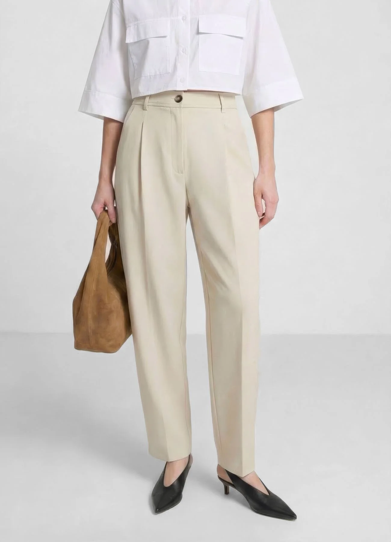 Pantaloni barrel fit - Image 2