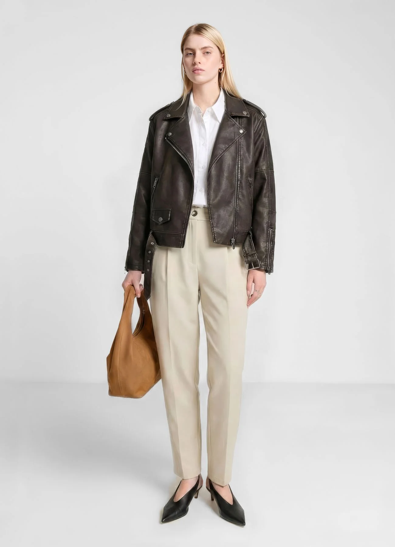 Pantaloni barrel fit - Image 3