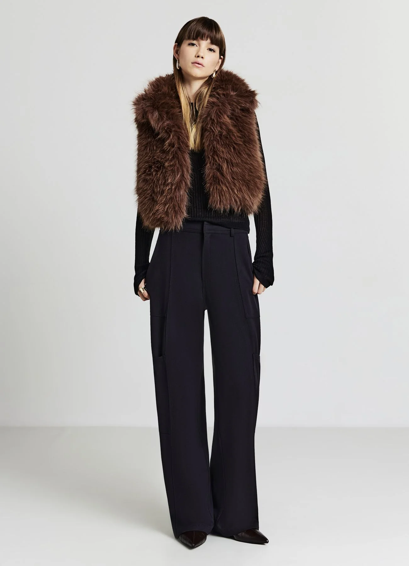 Pantaloni barrel fit - Image 2