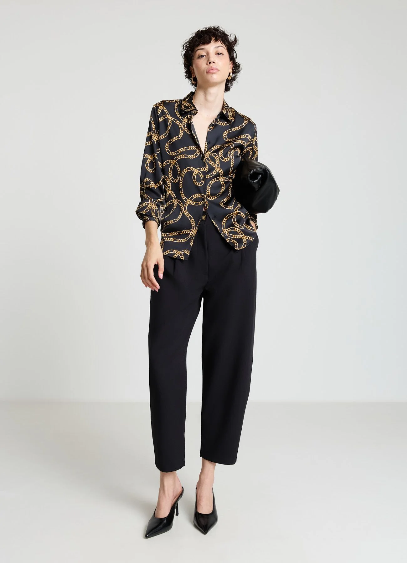Pantaloni barrel fit - Image 3