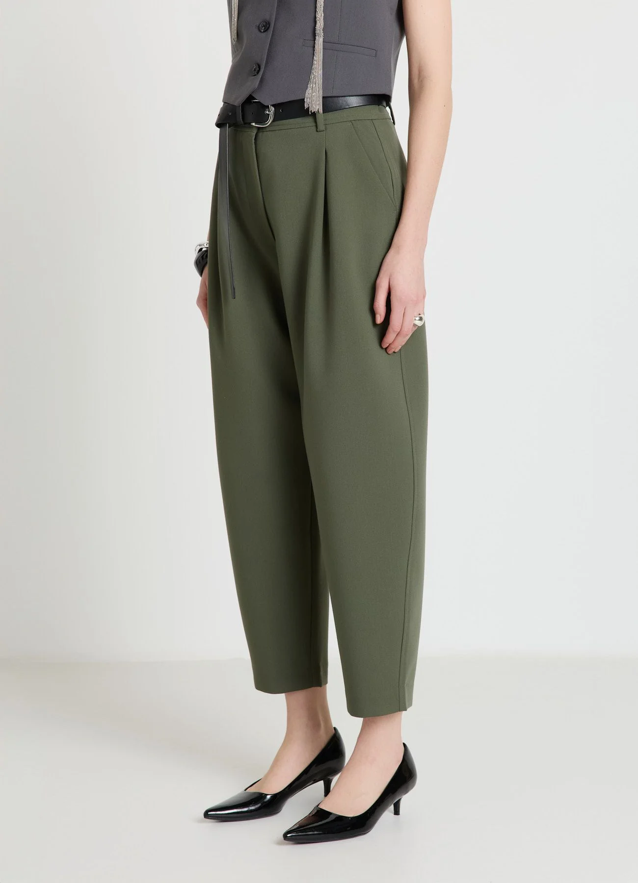 Pantaloni barrel fit - Image 2