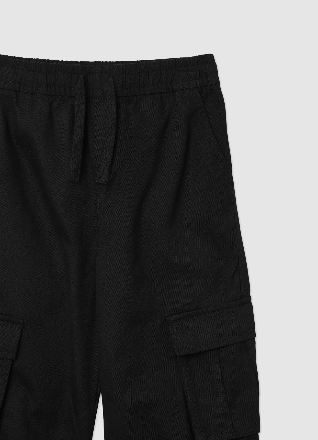 Pantaloni cargo jogger con elastico in vita - Image 3