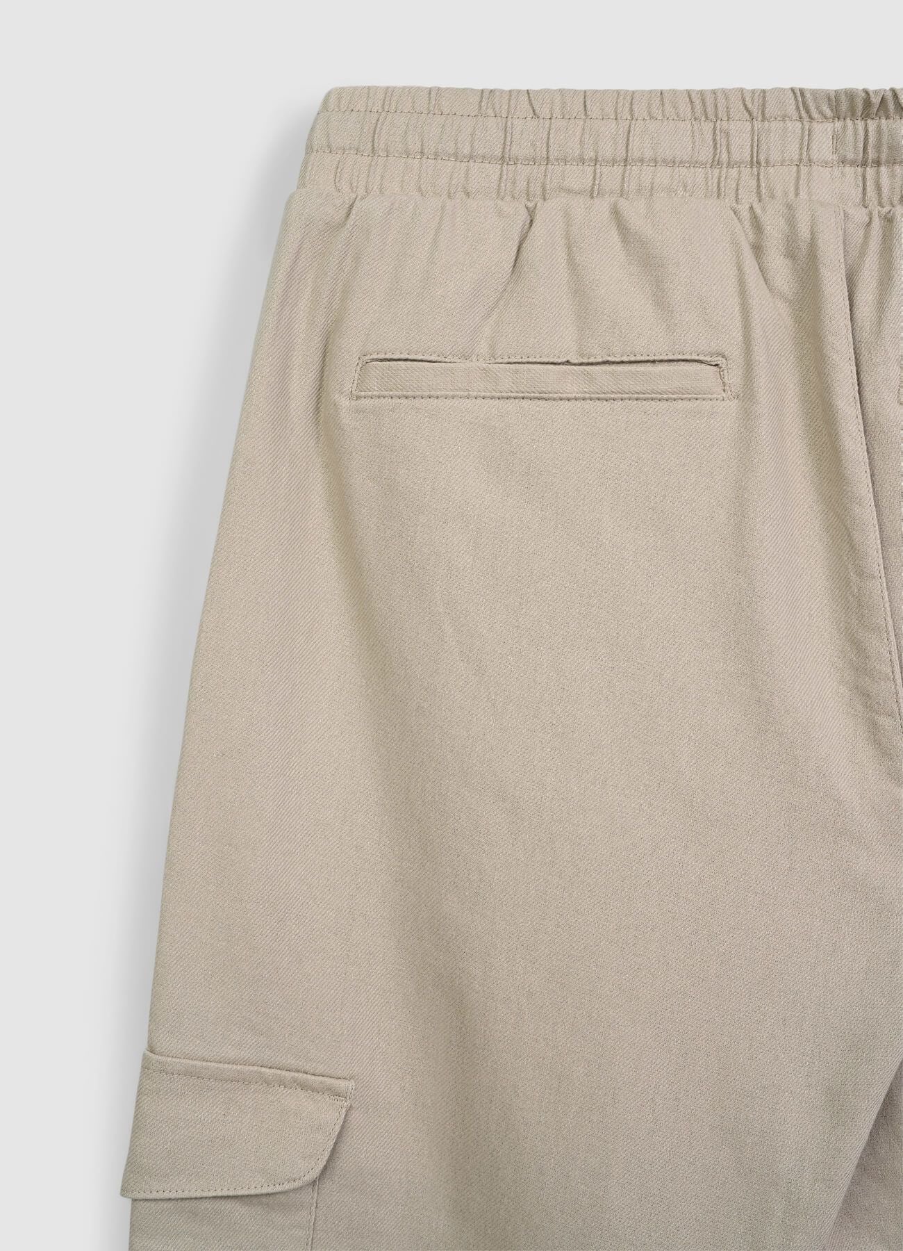 Pantaloni cargo tinta unita - Image 5