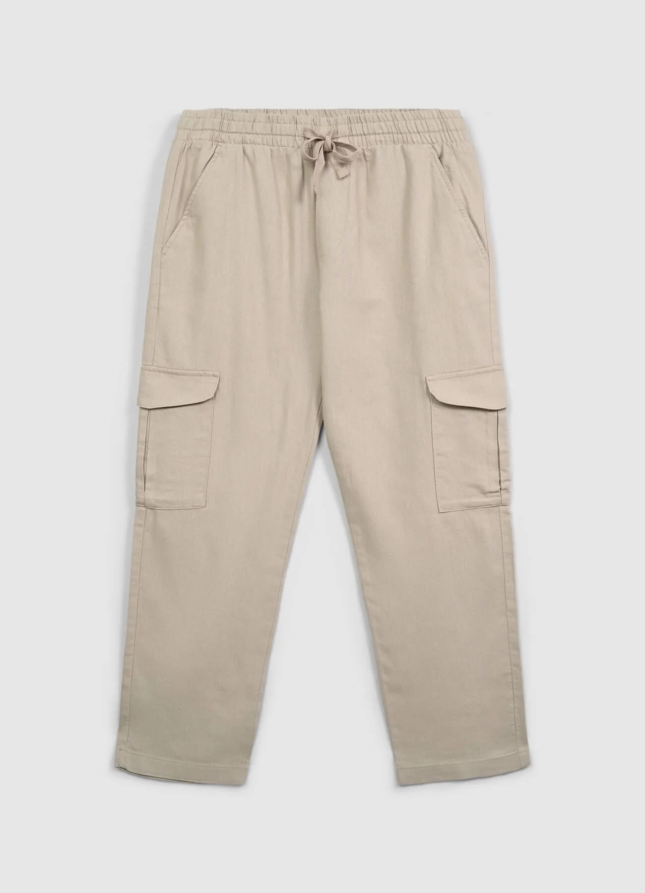 Pantaloni cargo tinta unita - Image 6