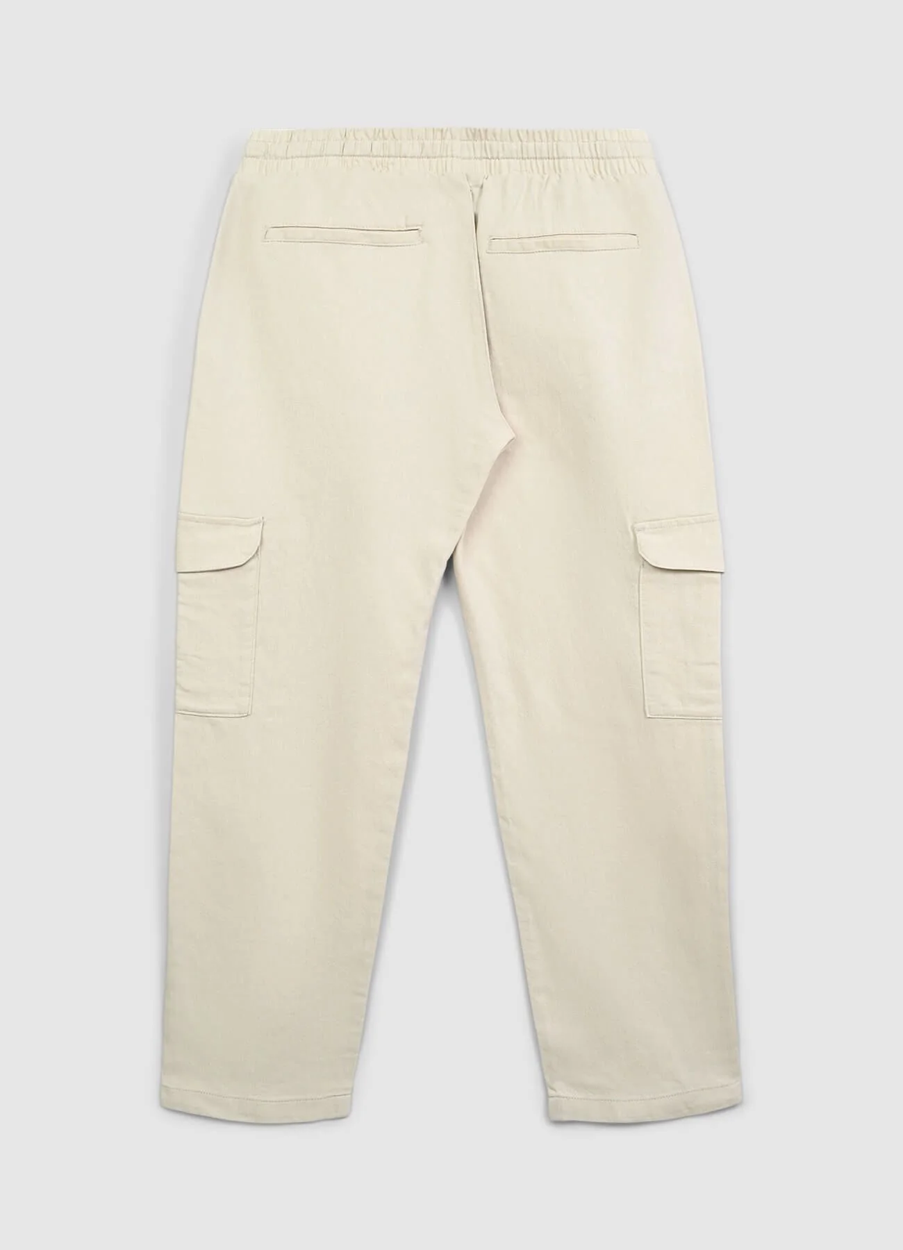 Pantaloni cargo tinta unita - Image 5