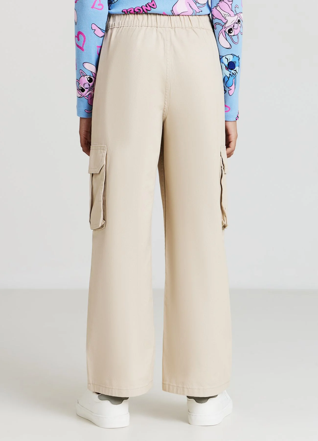 Pantaloni cargo wide leg - Image 2