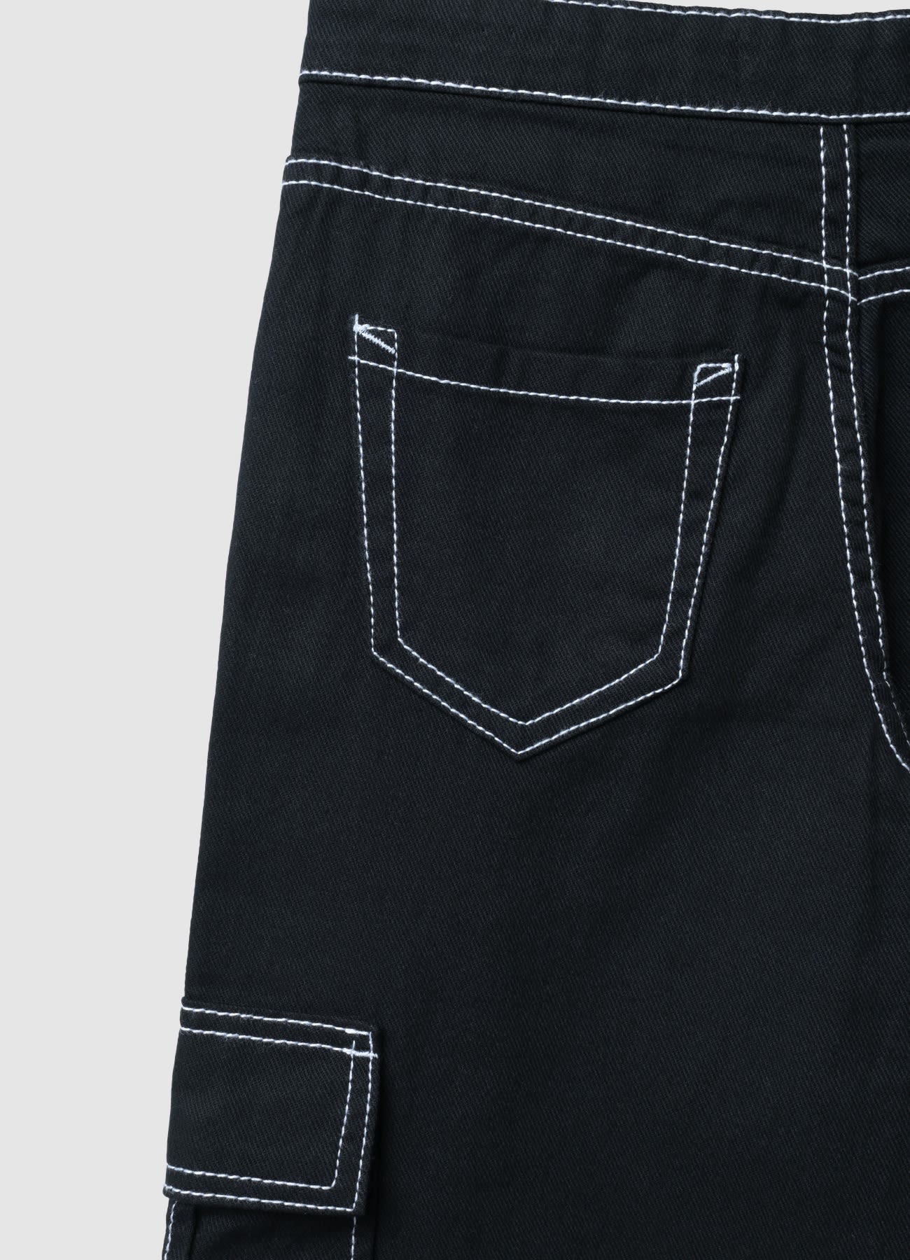 Pantaloni cargo wide leg