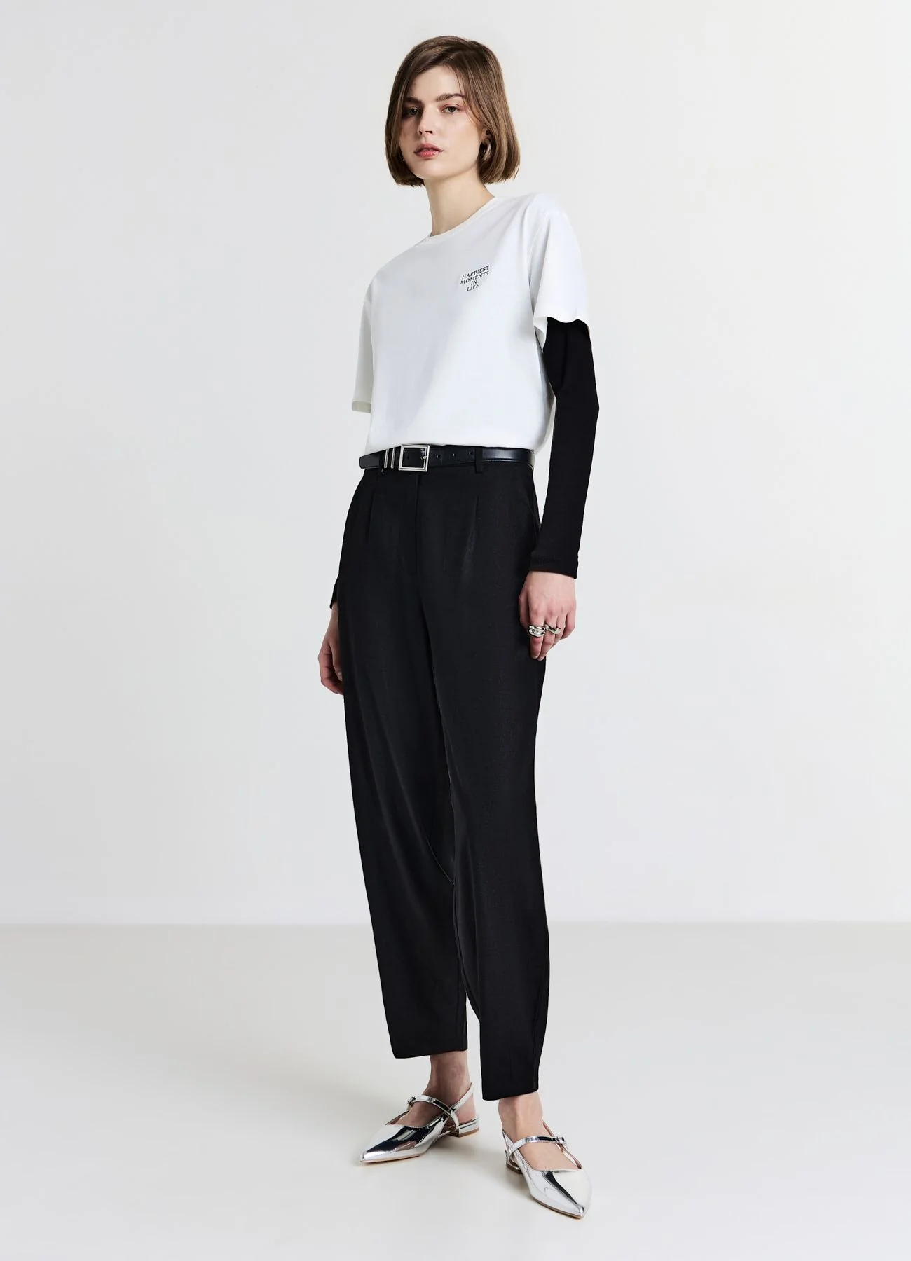Pantaloni carrot fit - Image 2