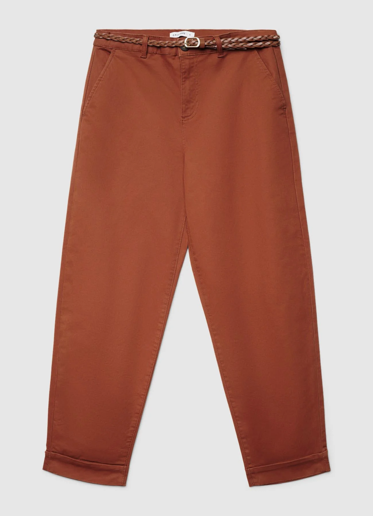 Pantaloni chino con cintura intrecciata - Image 6
