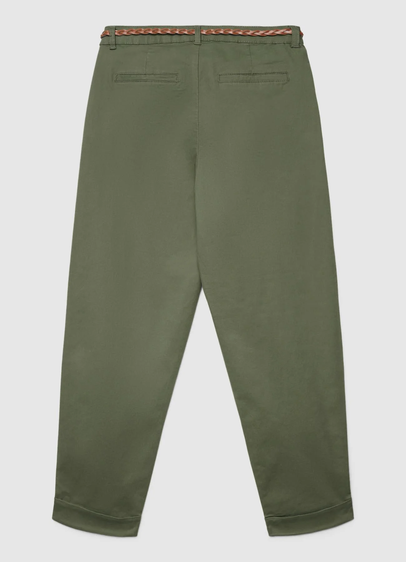 Pantaloni chino con cintura intrecciata - Image 4