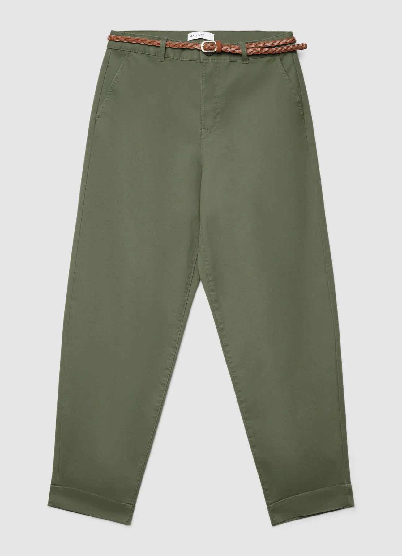 Pantaloni chino con cintura intrecciata - Image 5