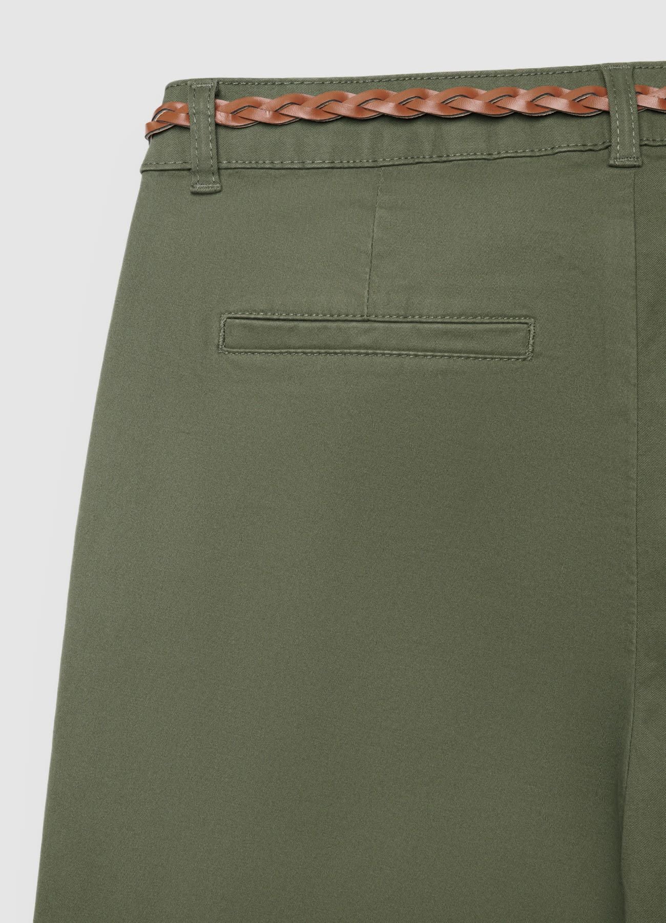 Pantaloni chino con cintura intrecciata - Image 6