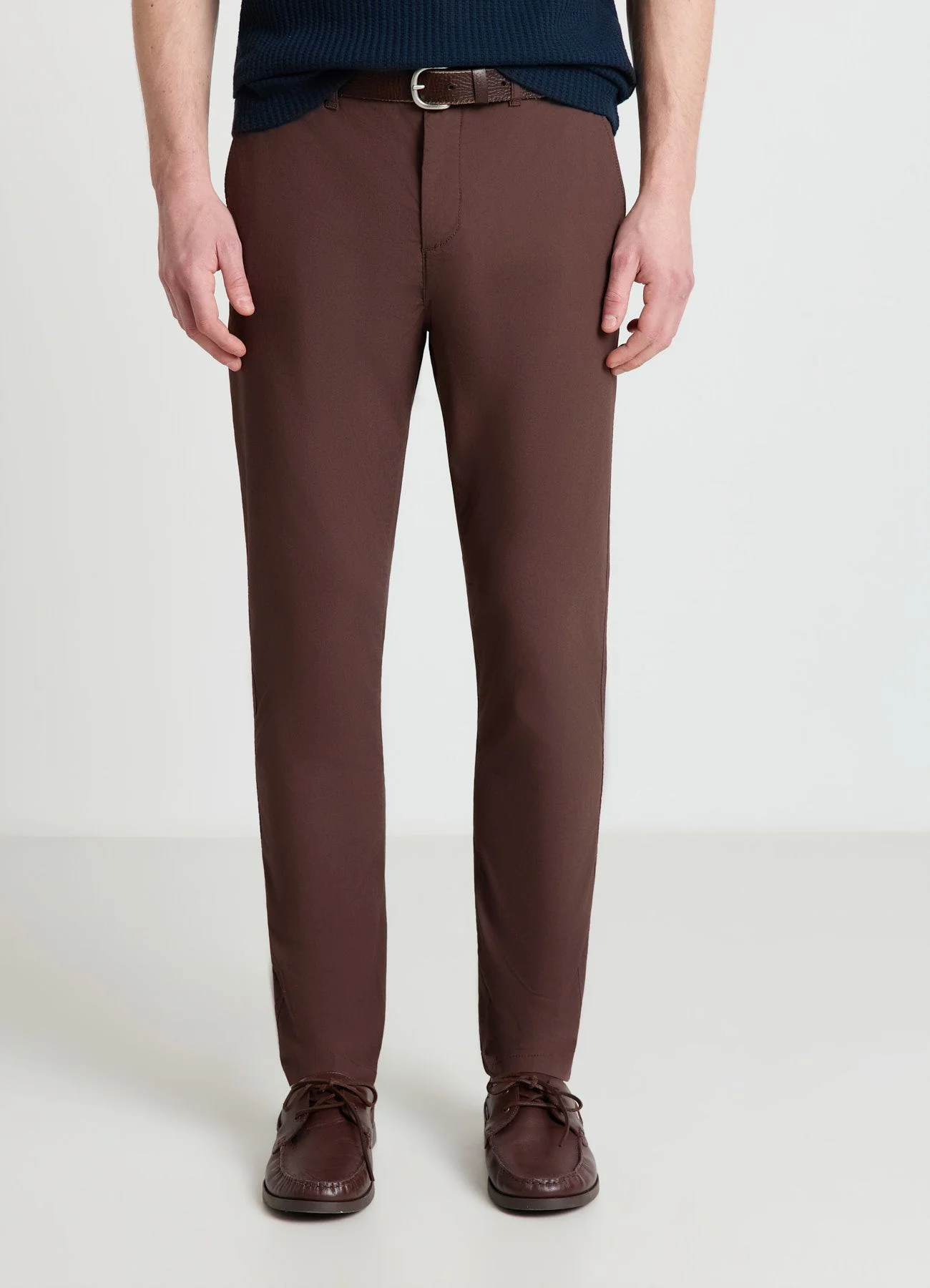 Pantaloni chino con elastico in vita - Image 2