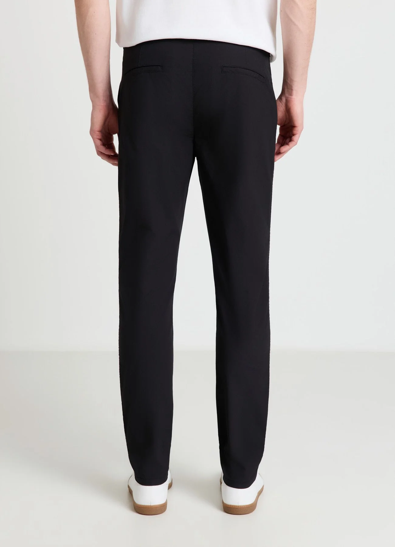 Pantaloni chino con elastico in vita - Image 3