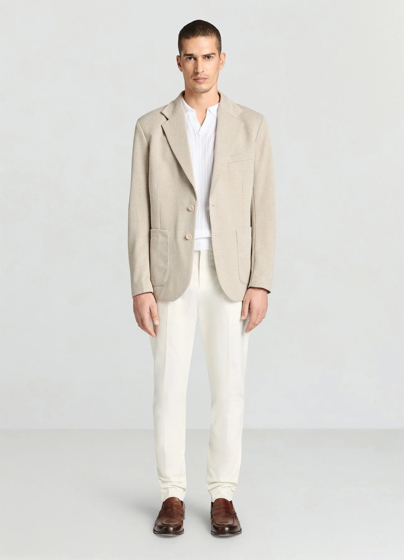 Pantaloni chino con vita elasticizzata - Image 2