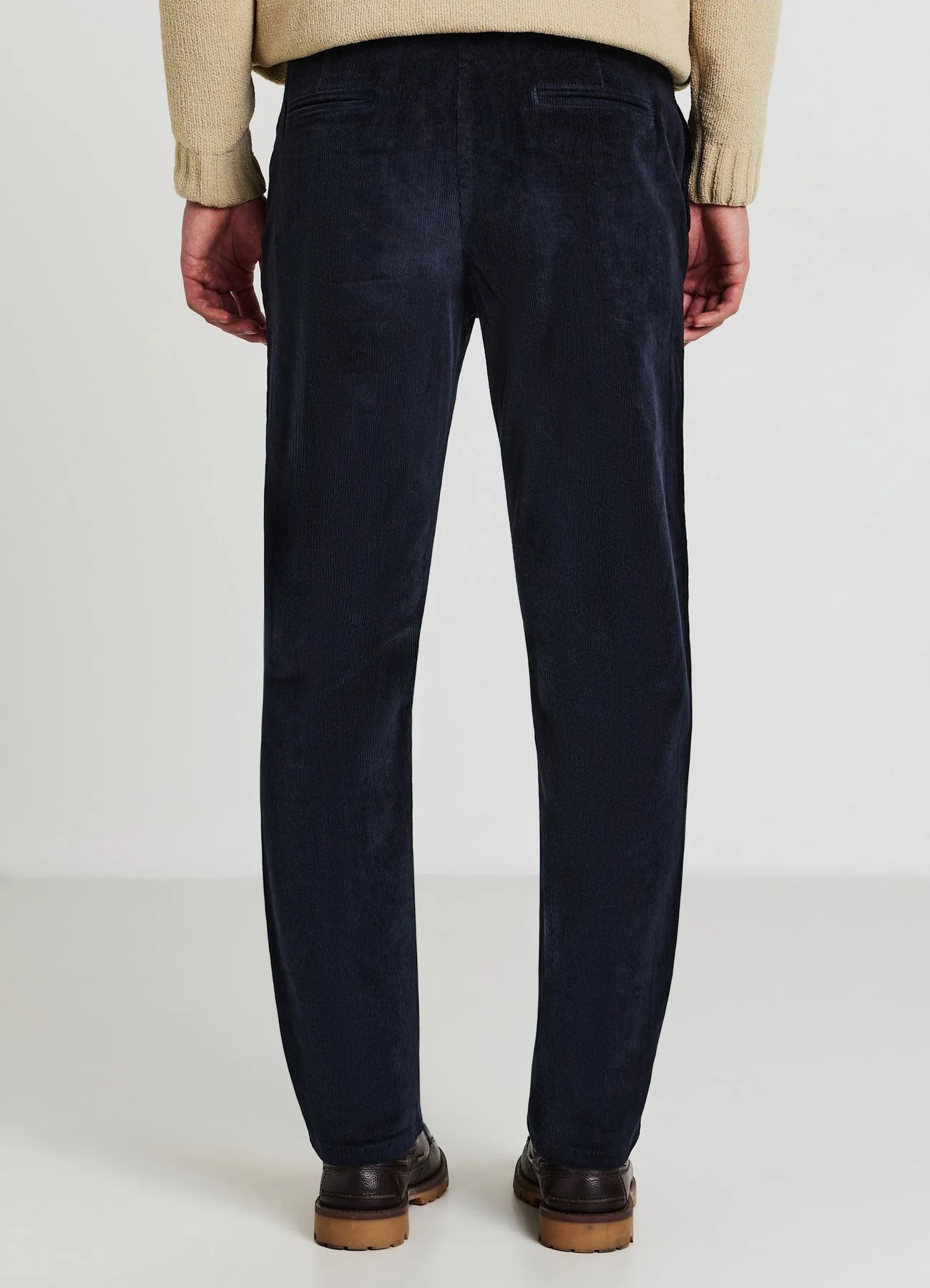 Pantaloni chino effetto velluto a coste - Image 2