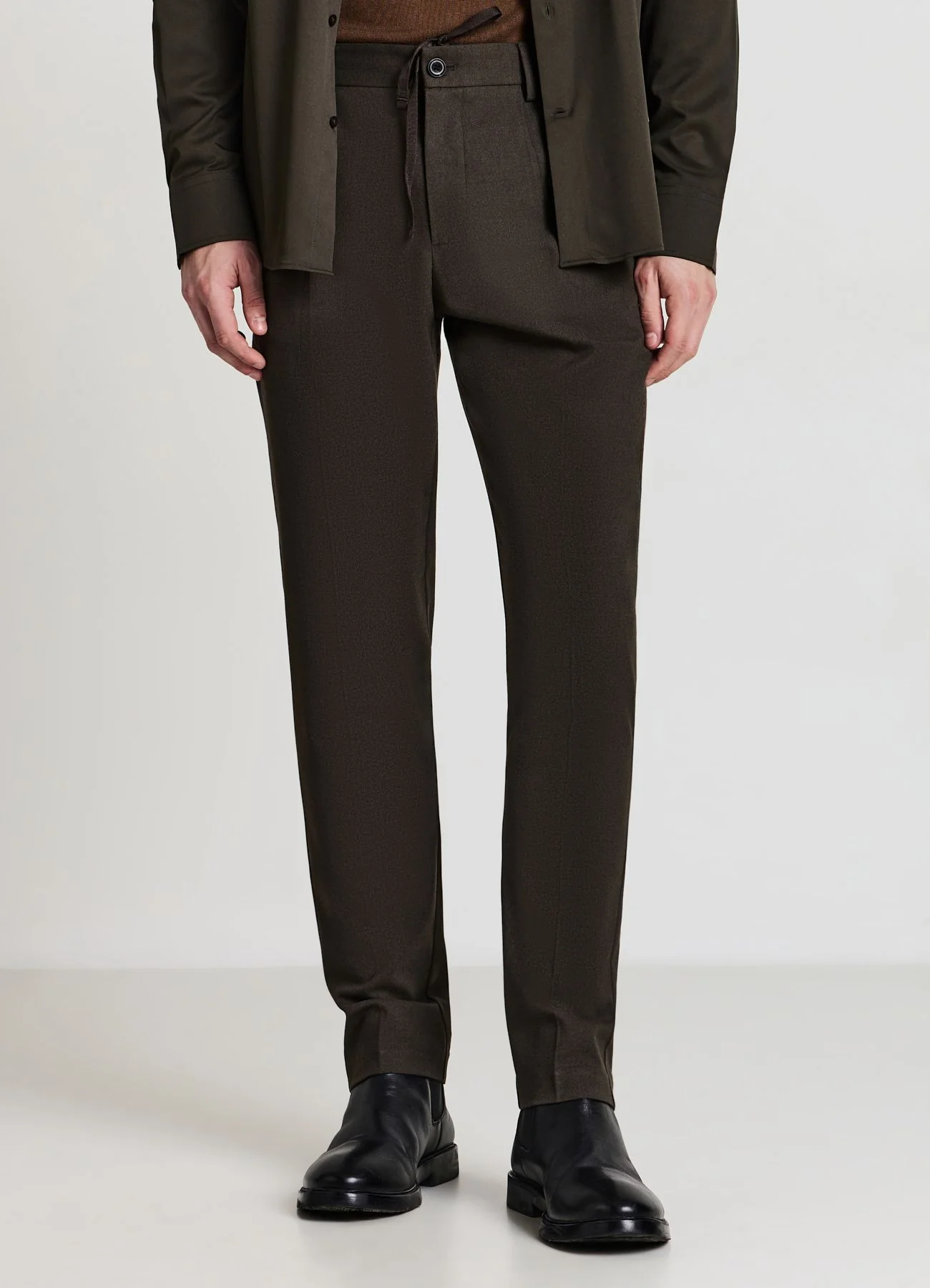 Pantaloni chino elastico in vita - Image 3