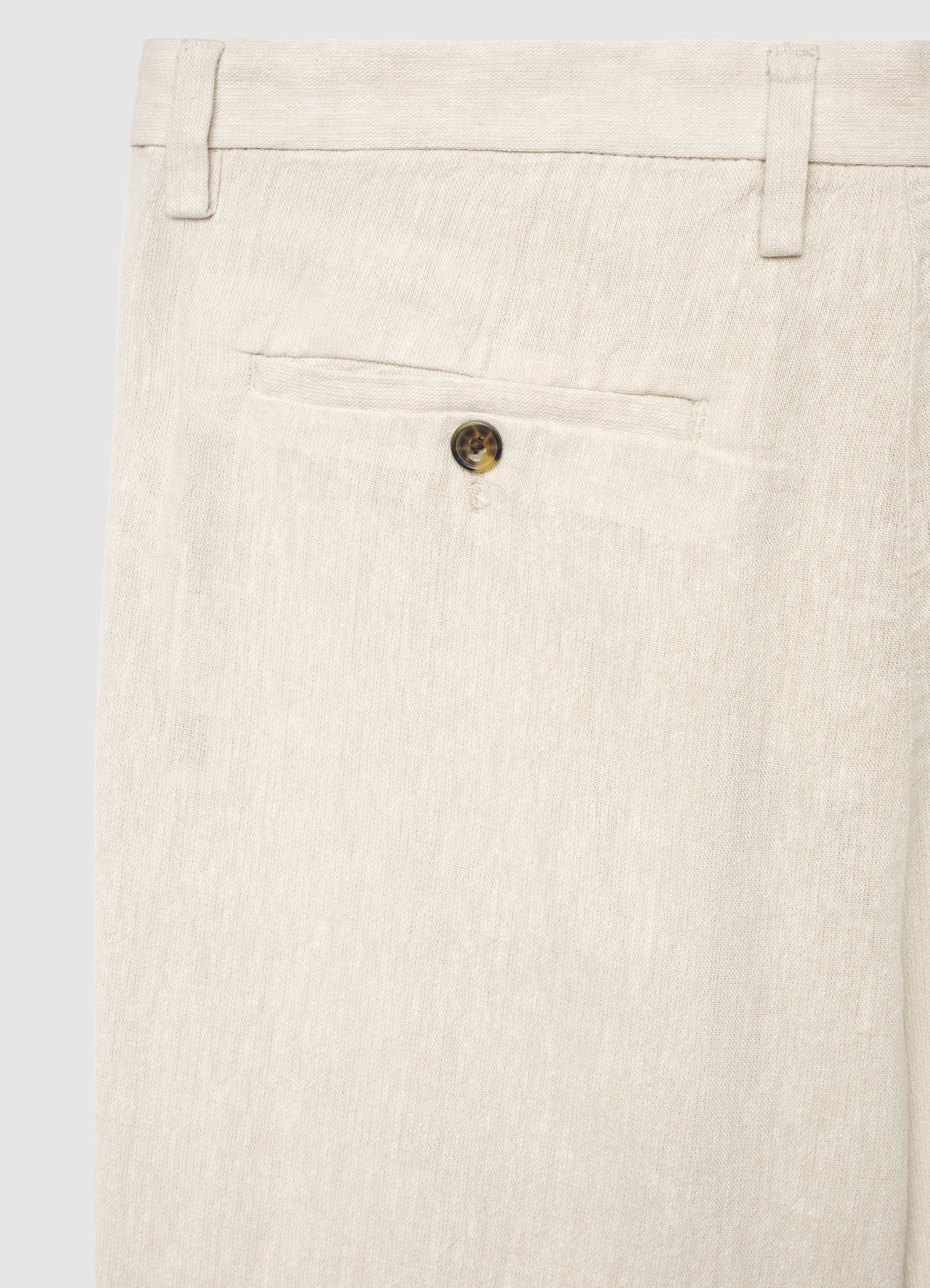 Pantaloni chino in misto lino - Image 4