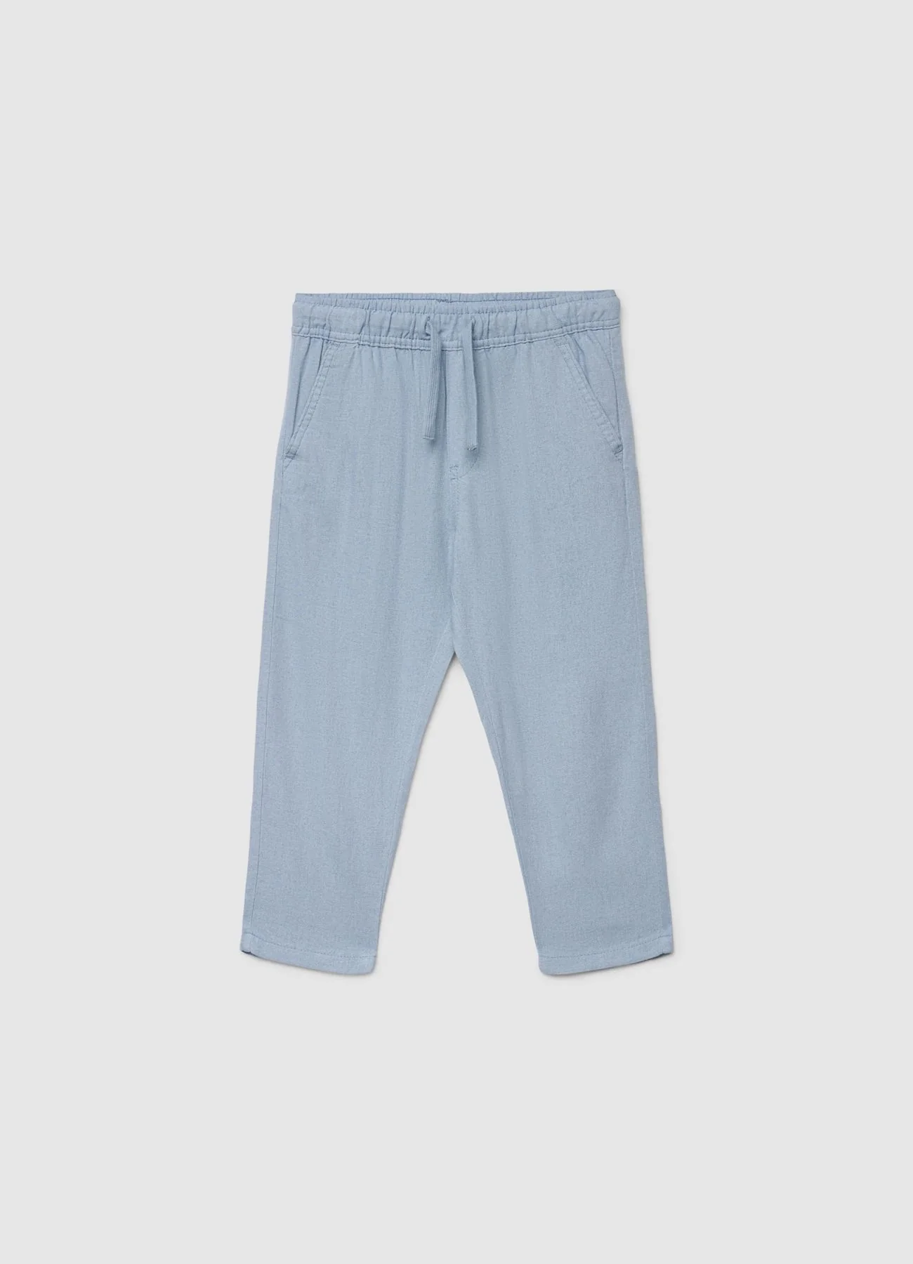 Pantaloni chino jogger con coulisse