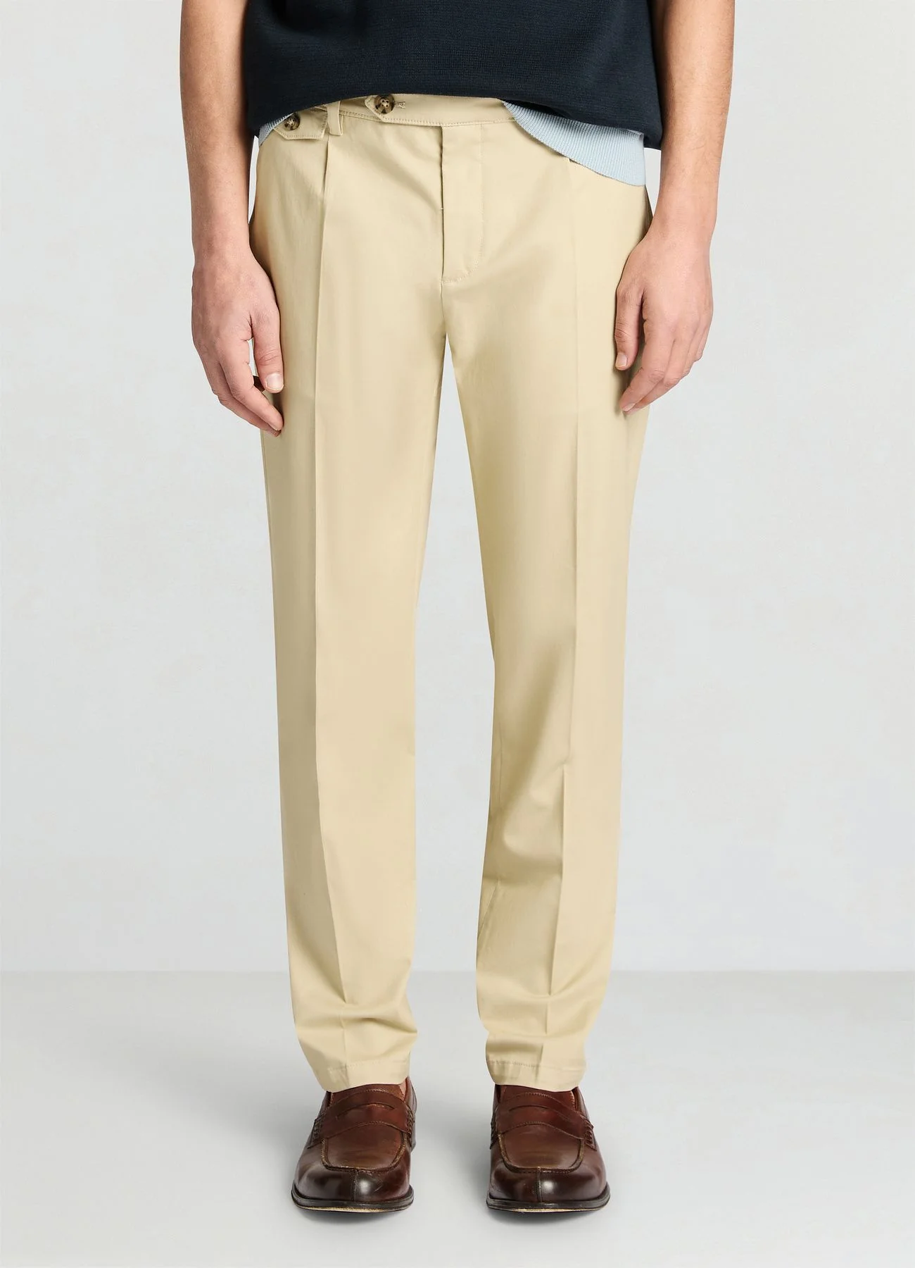 Pantaloni chino sartoriali slim fit - Image 2