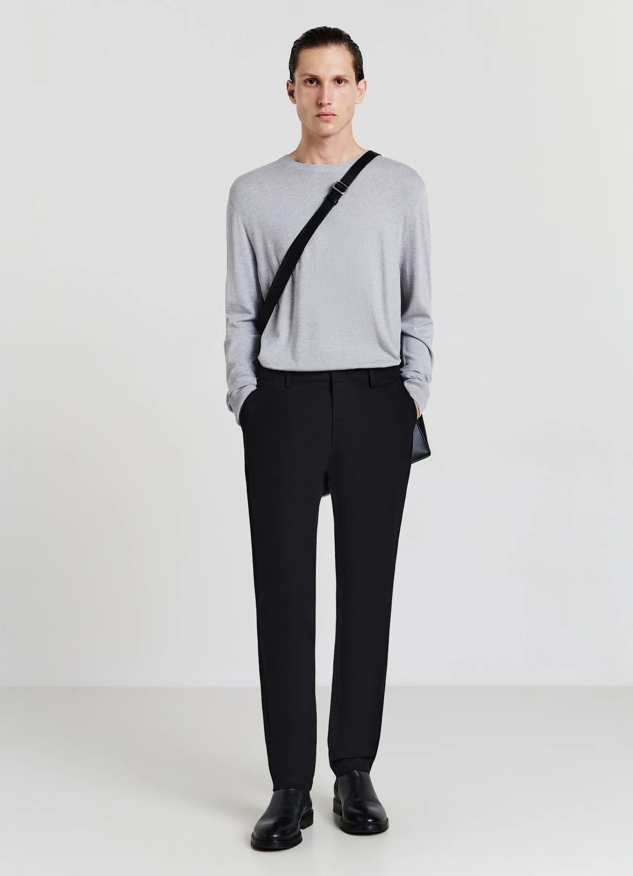 Pantaloni chino tinta unita - Image 2