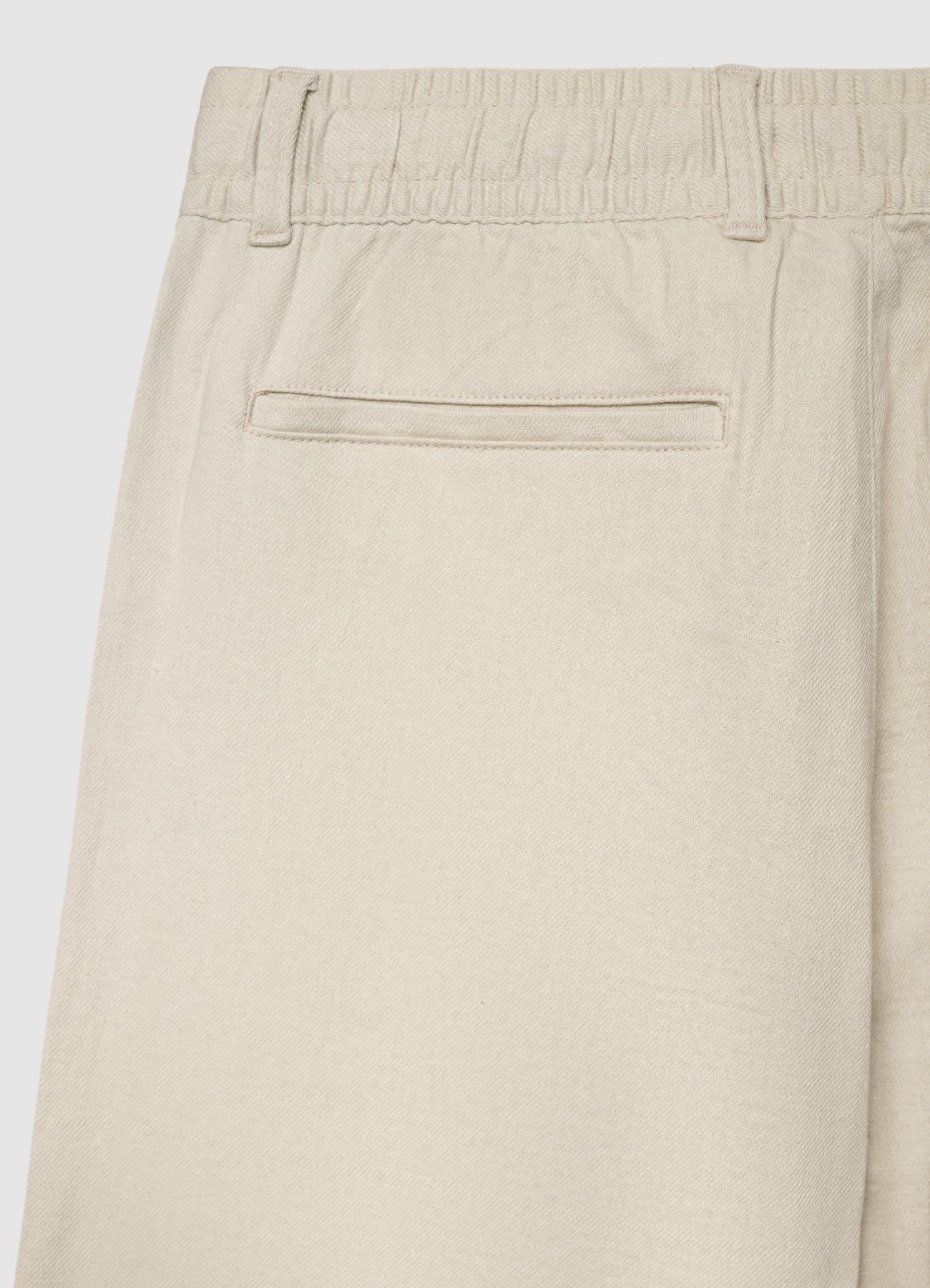 Pantaloni con coulisse e vita elasticizzata - Image 2