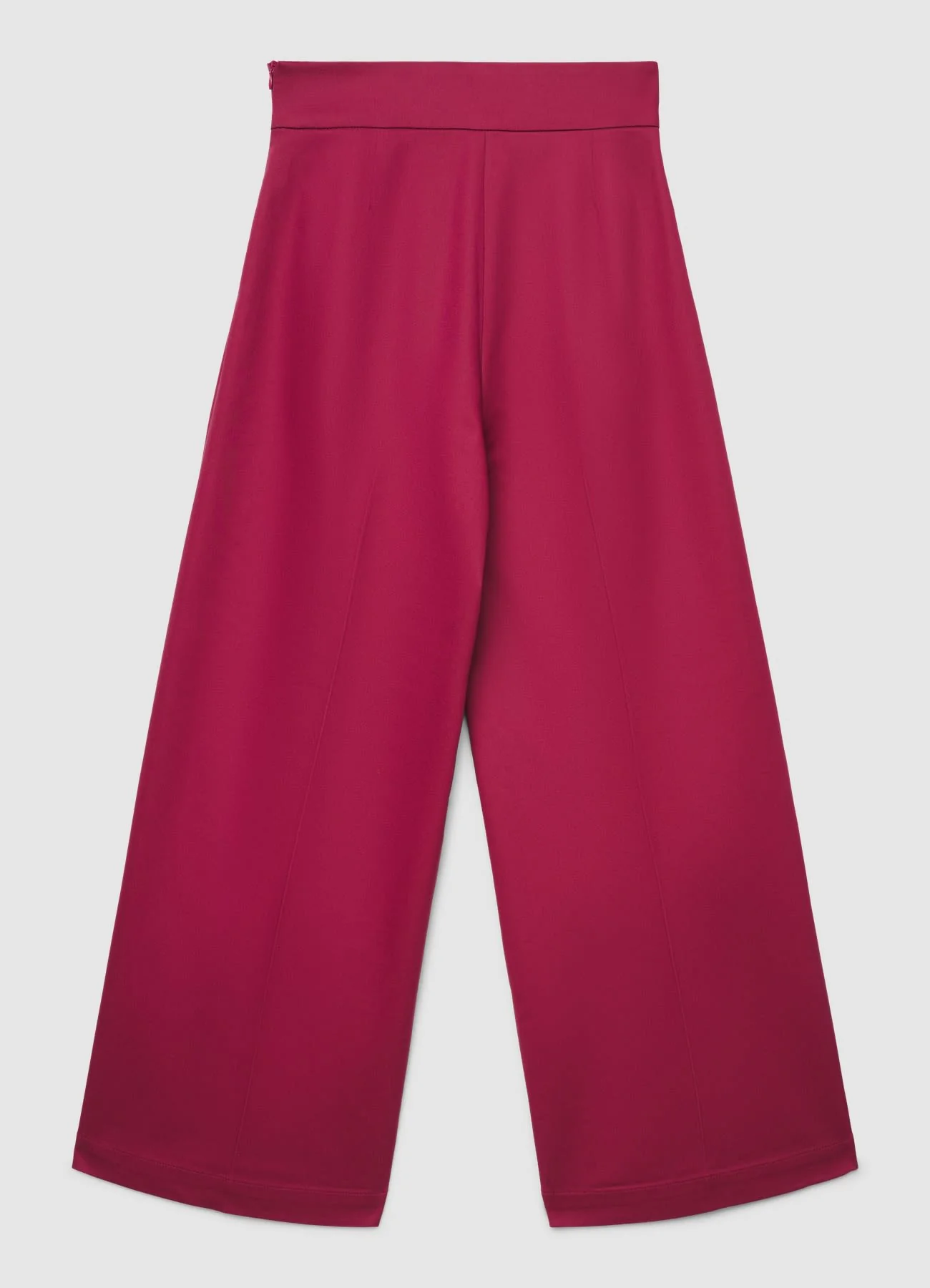 Pantaloni culotte a tinta unita - Image 5