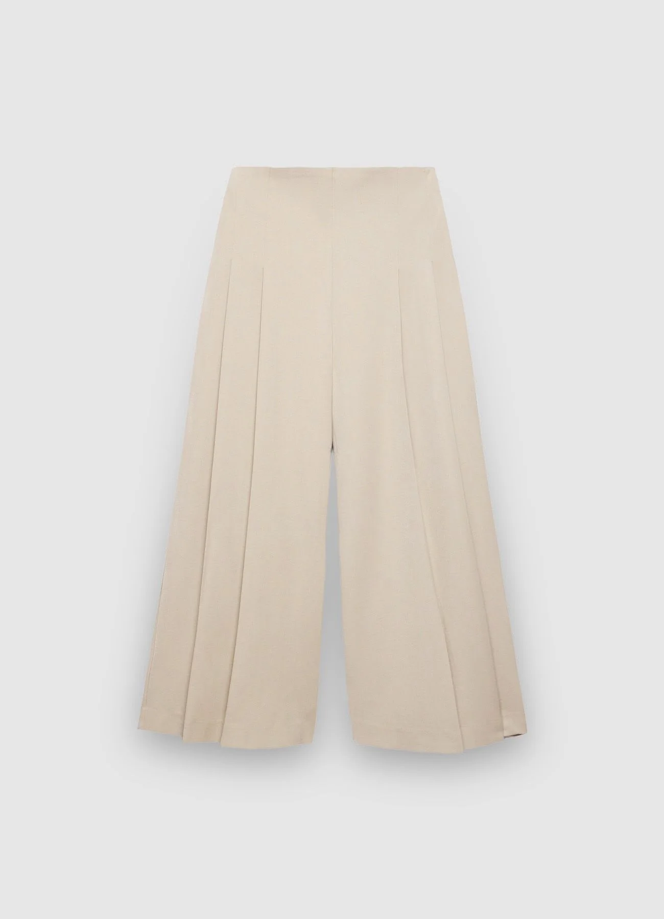Pantaloni culotte con pieghe - Image 4