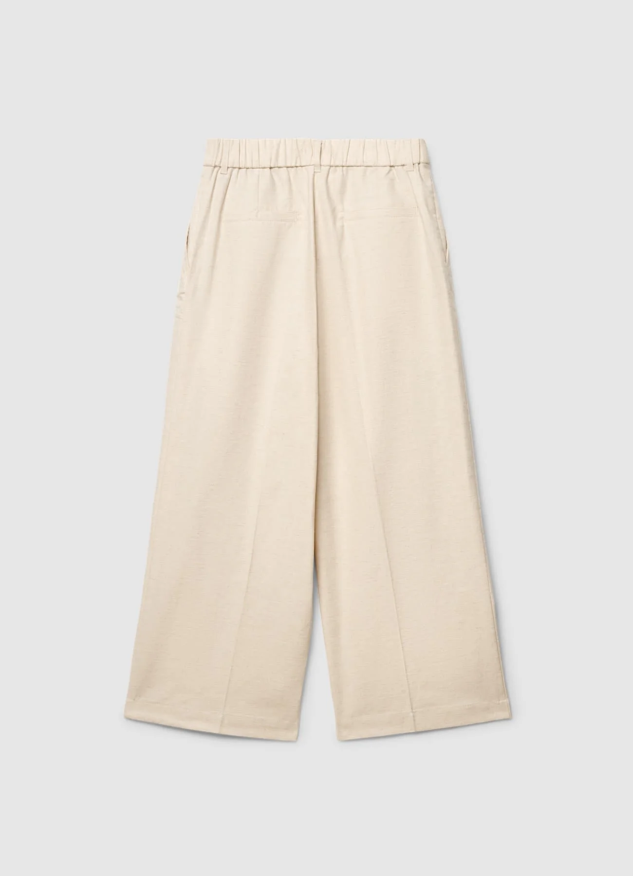 Pantaloni culotte con pinces - Image 6