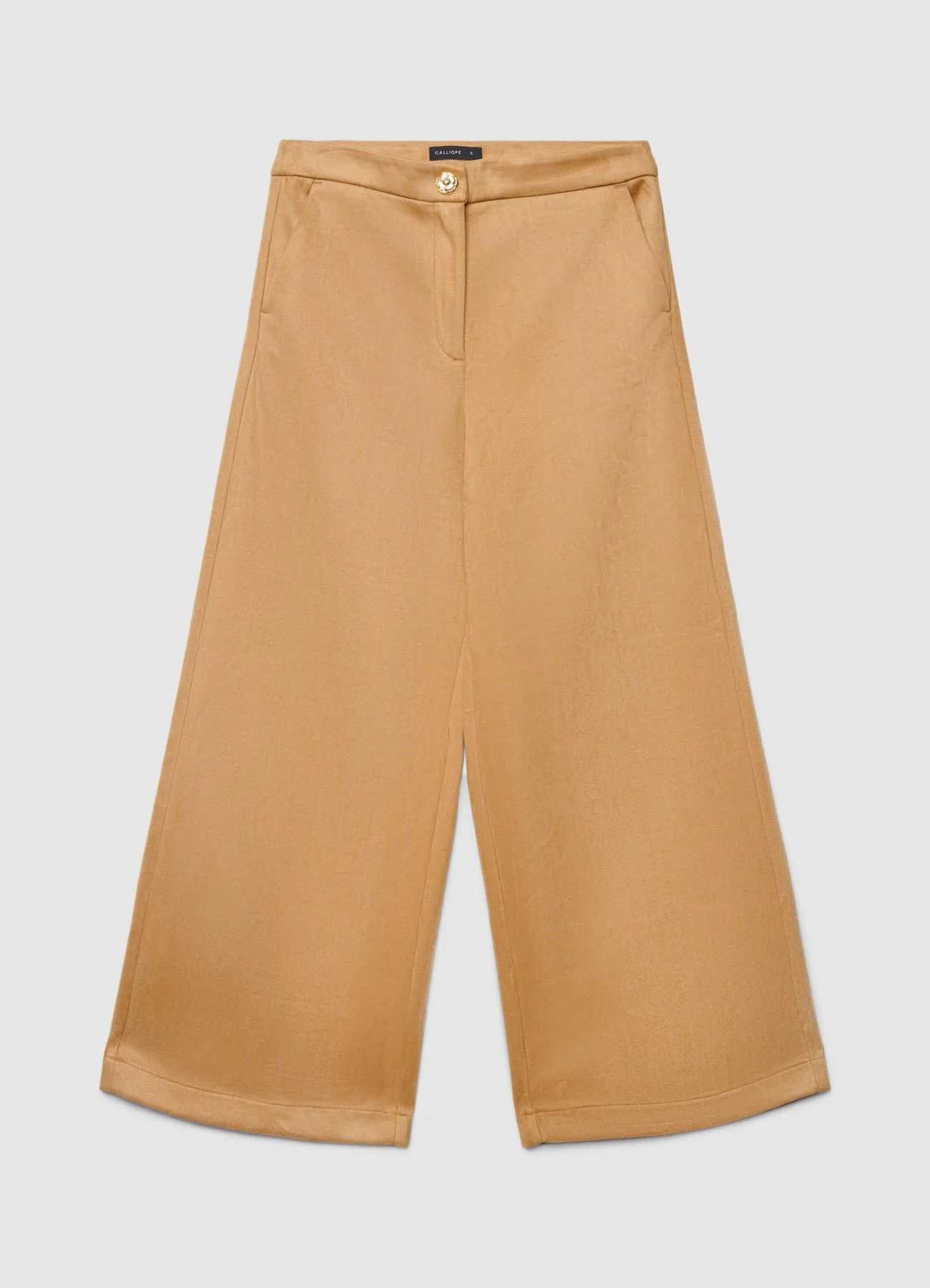 Pantaloni culotte effetto scamosciato - Image 5