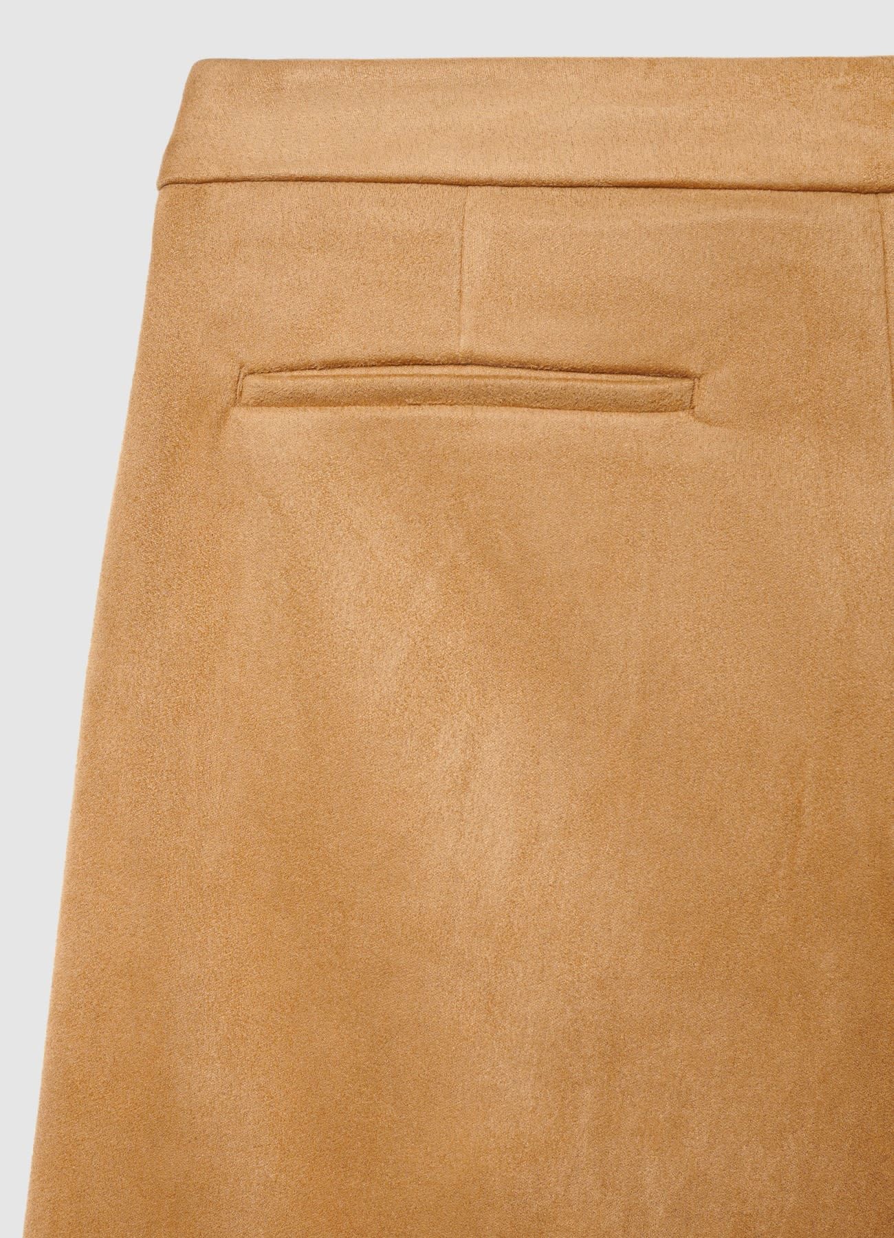 Pantaloni culotte effetto scamosciato - Image 6