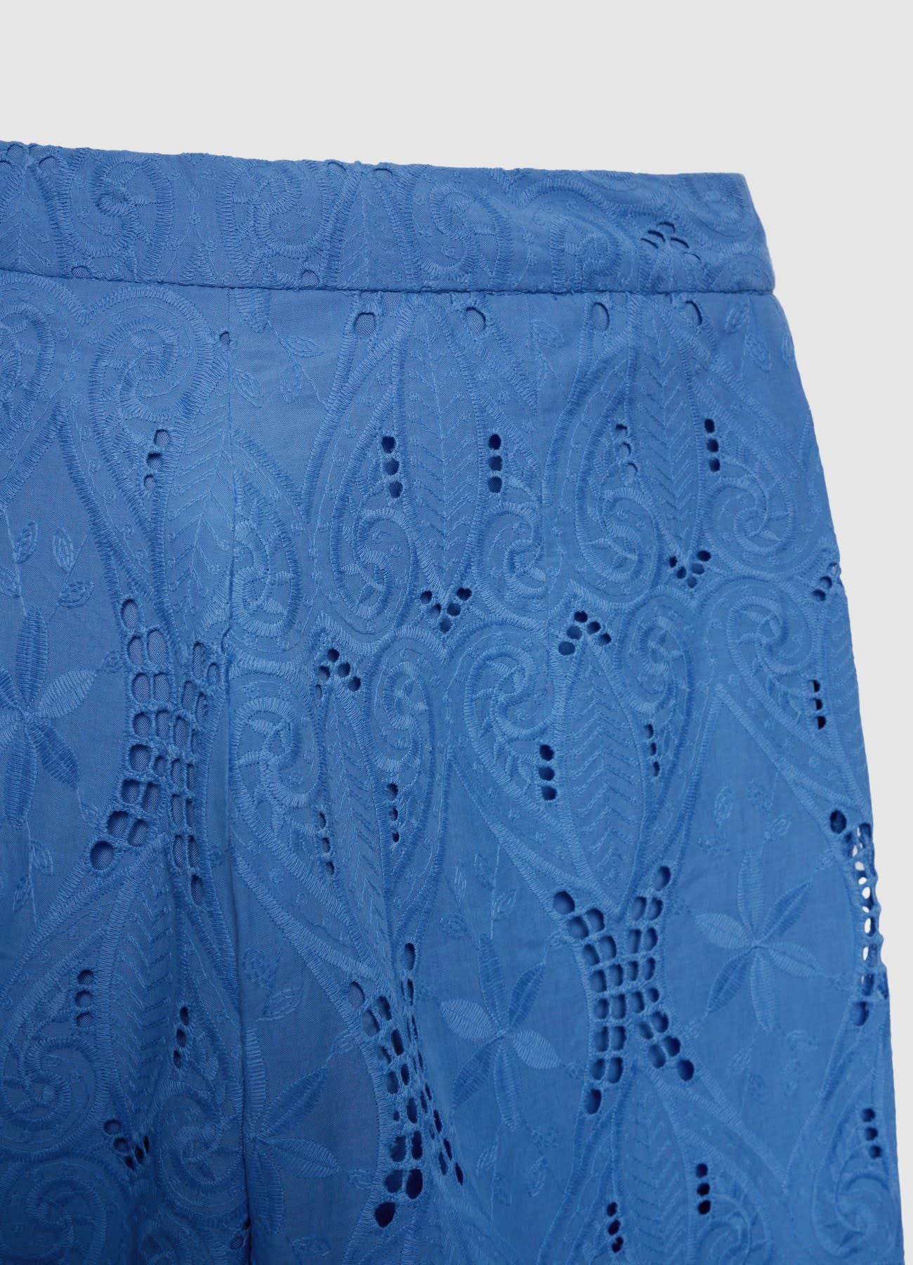 Pantaloni culotte in sangallo - Image 4