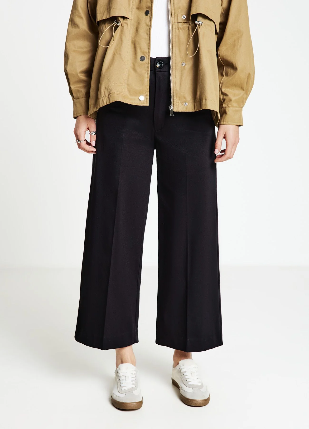 Pantaloni culotte sartoriali
