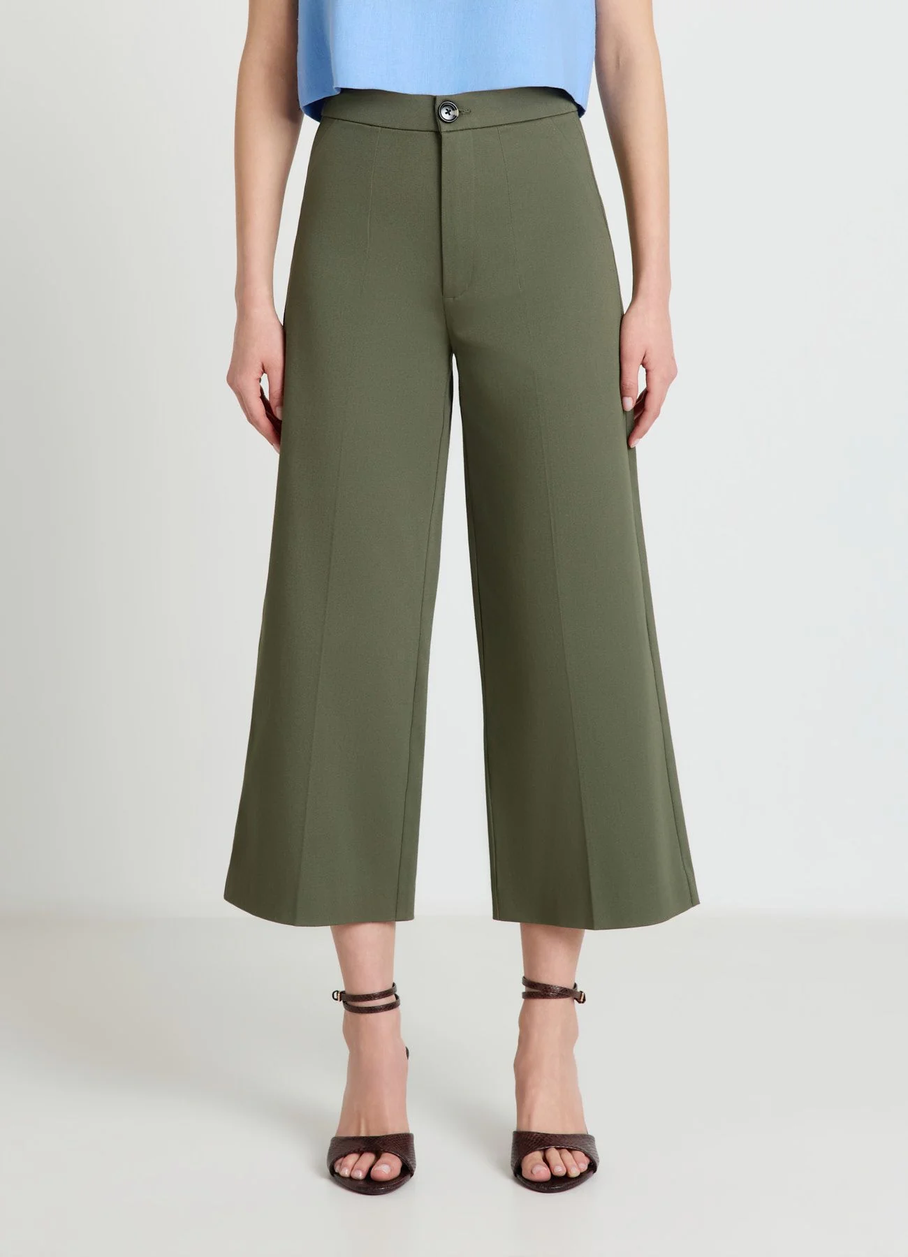 Pantaloni culotte sartoriali - Image 3