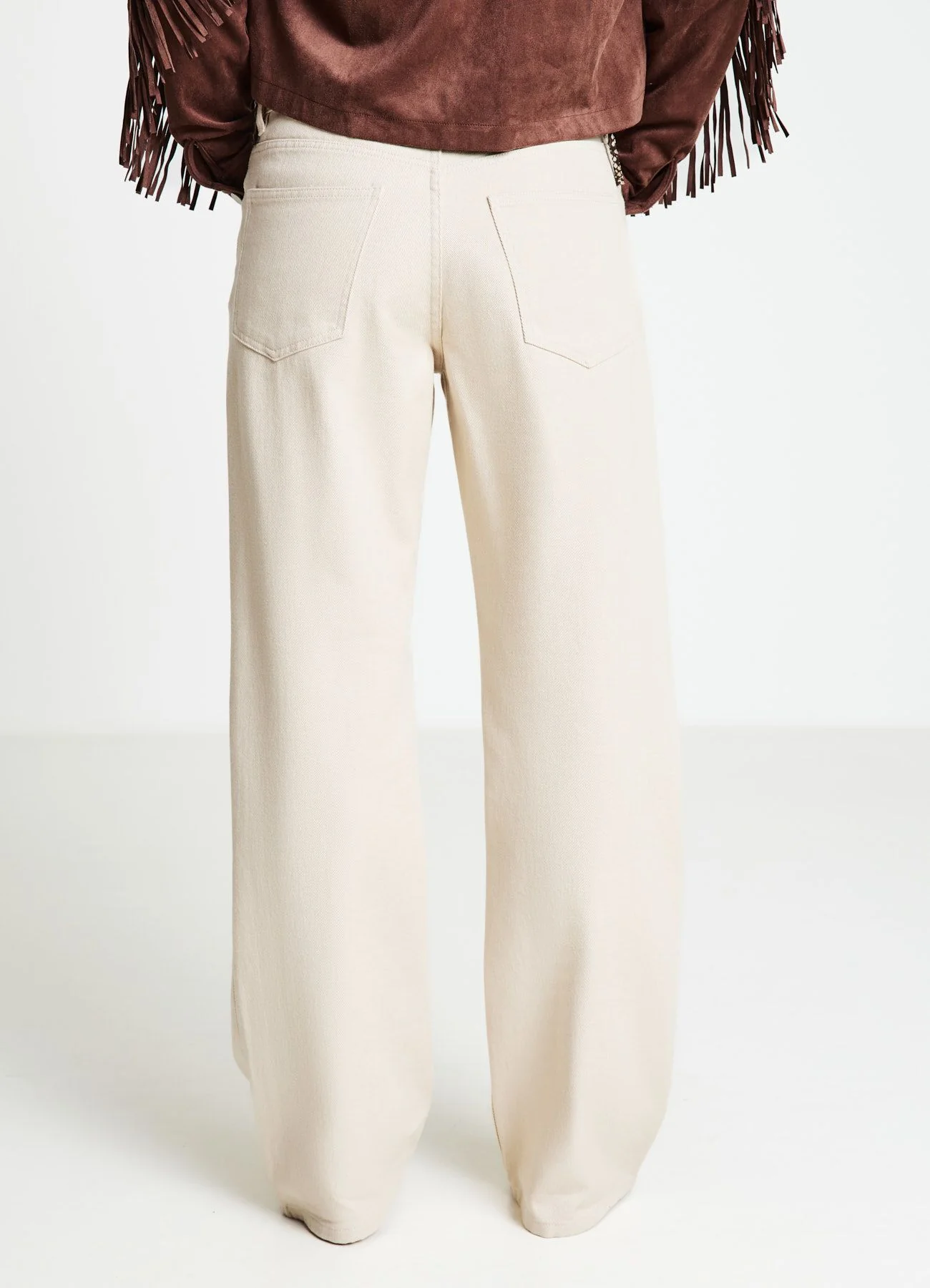 Pantaloni in cotone twill - Image 2