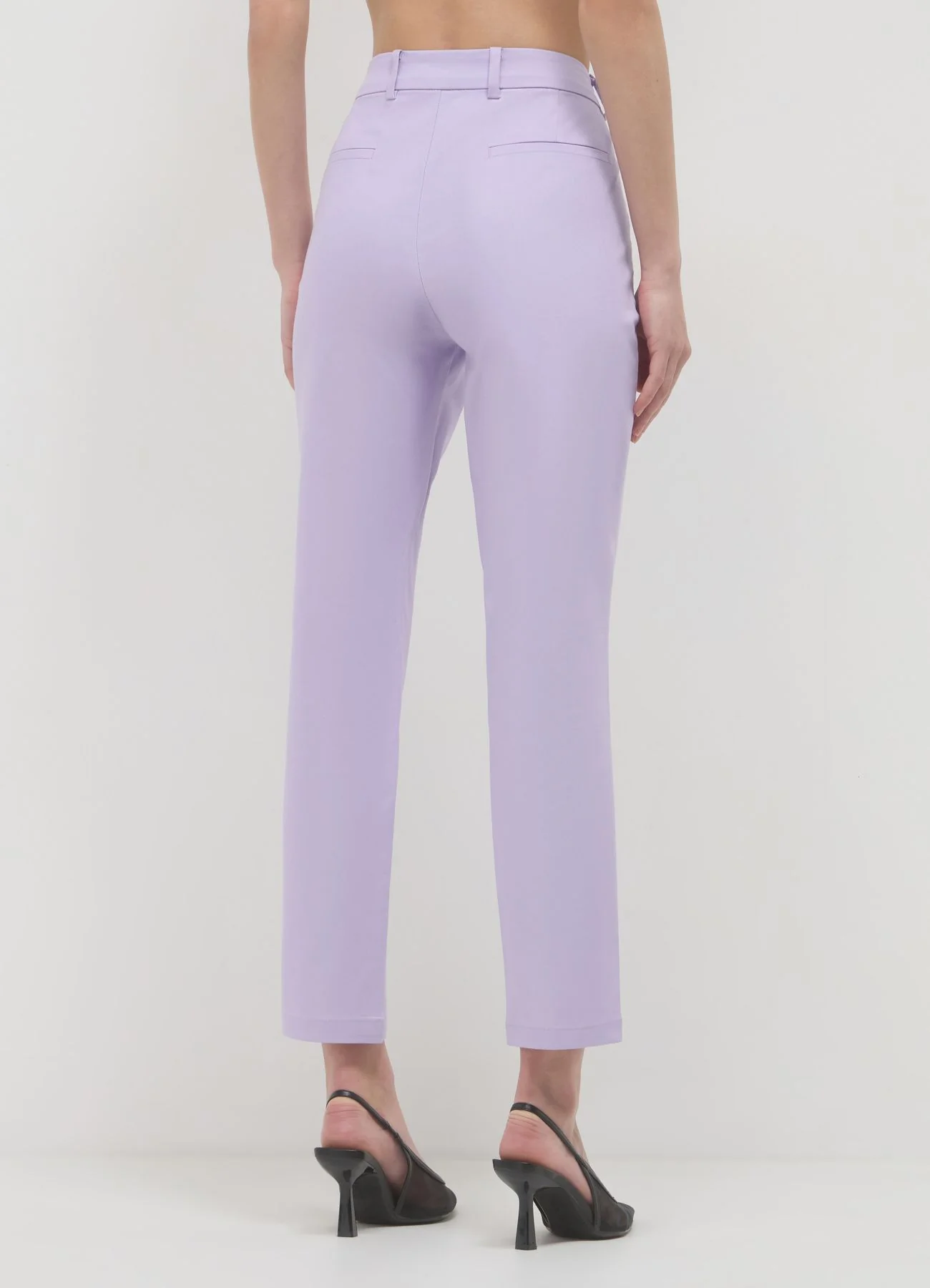 Pantaloni in rasatello di cotone