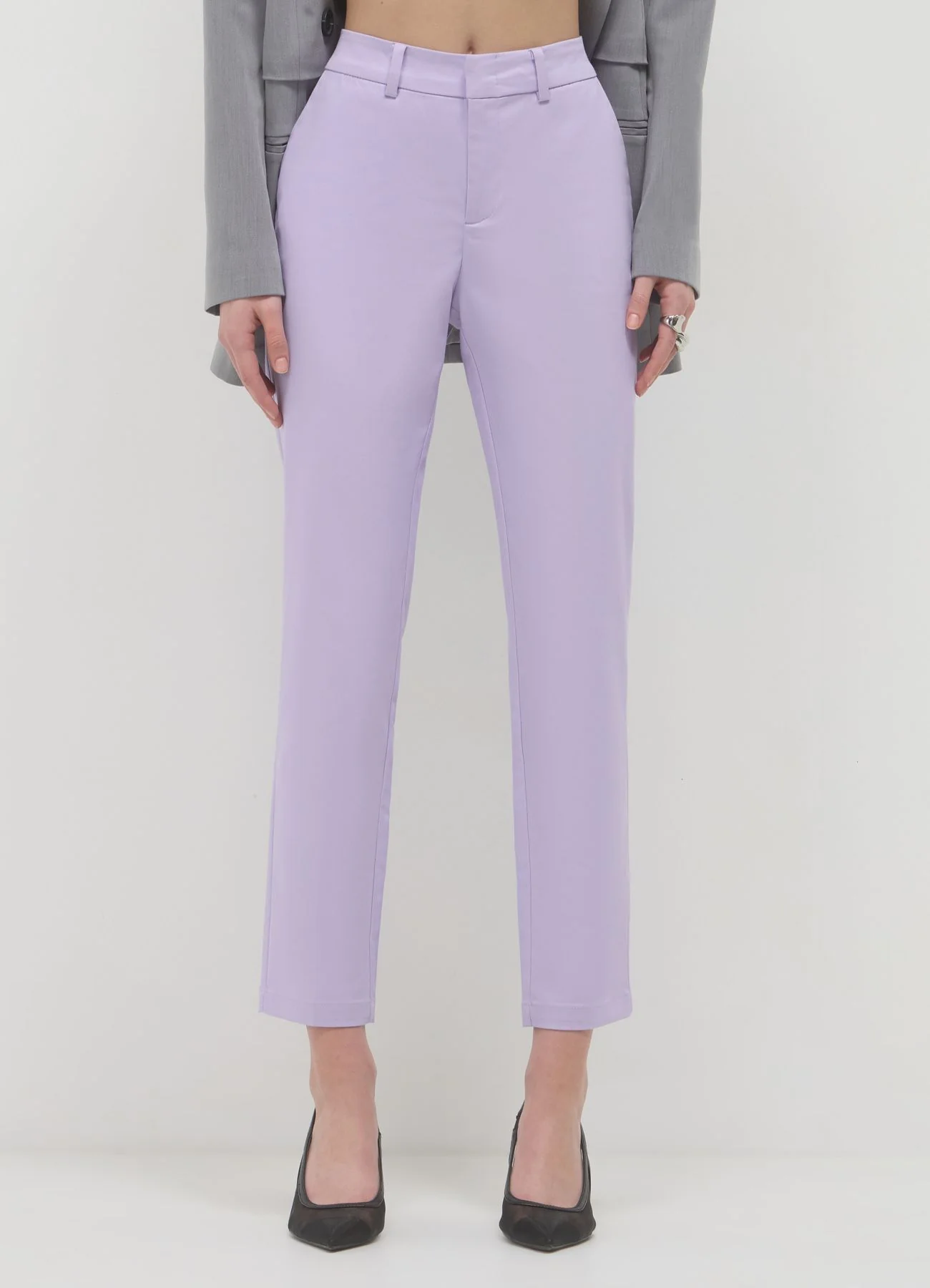 Pantaloni in rasatello di cotone - Image 3