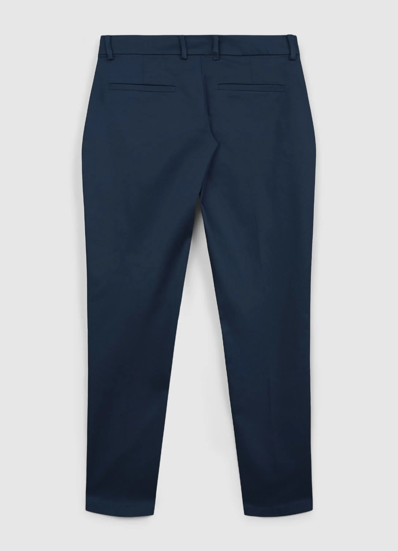Pantaloni in rasatello tinta unita - Image 6