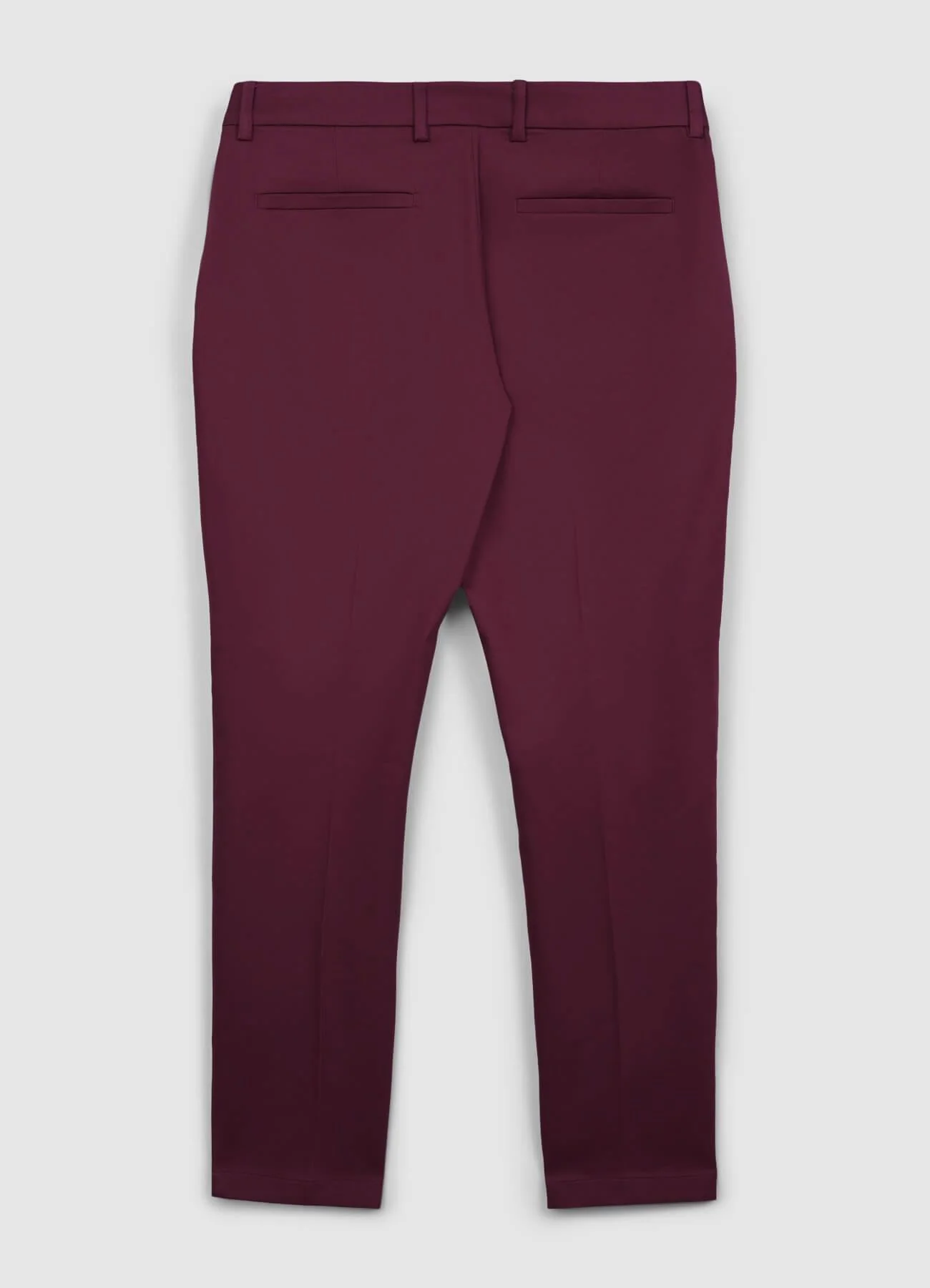 Pantaloni in rasatello tinta unita - Image 5