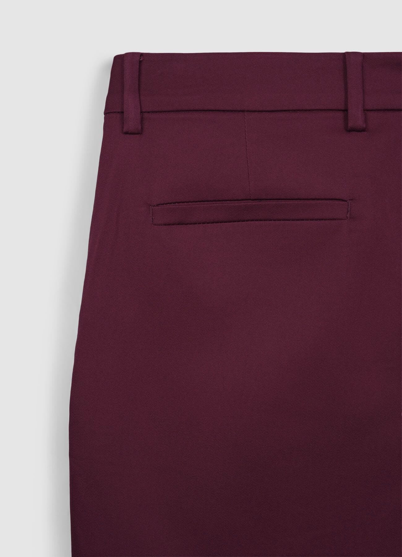 Pantaloni in rasatello tinta unita - Image 6