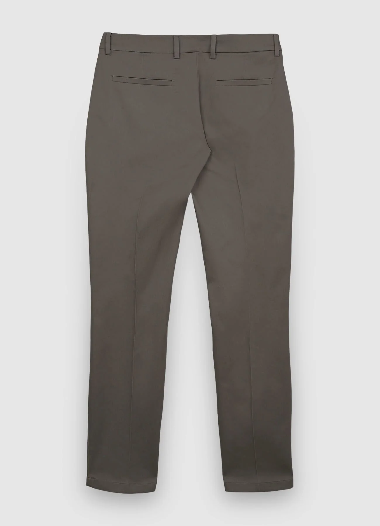 Pantaloni in rasatello tinta unita - Image 5