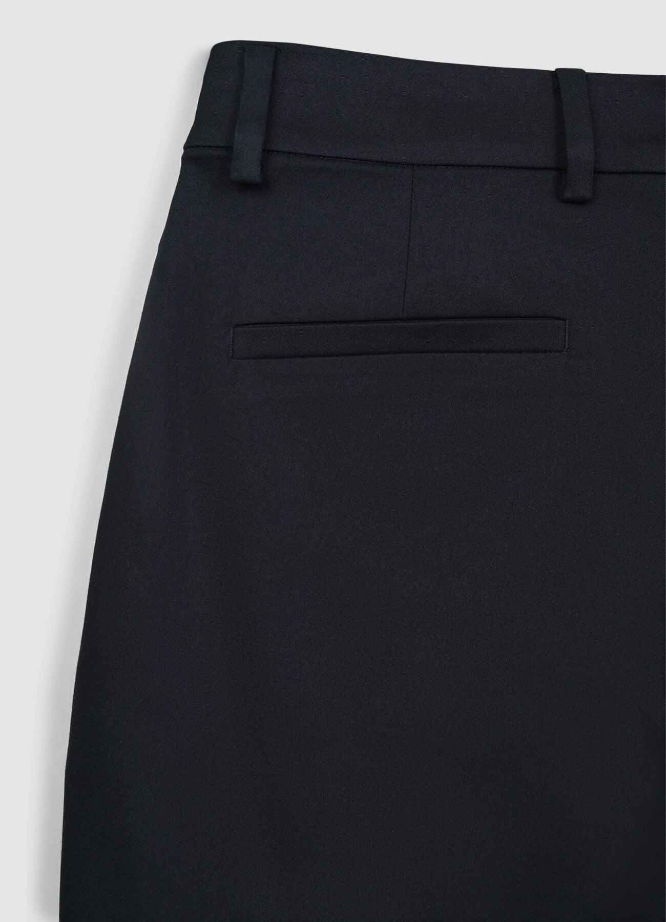 Pantaloni in rasatello tinta unita - Image 4