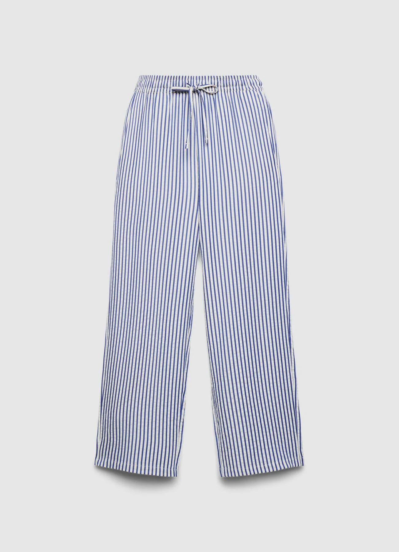 Pantaloni jogger a righe crinkle - Image 6