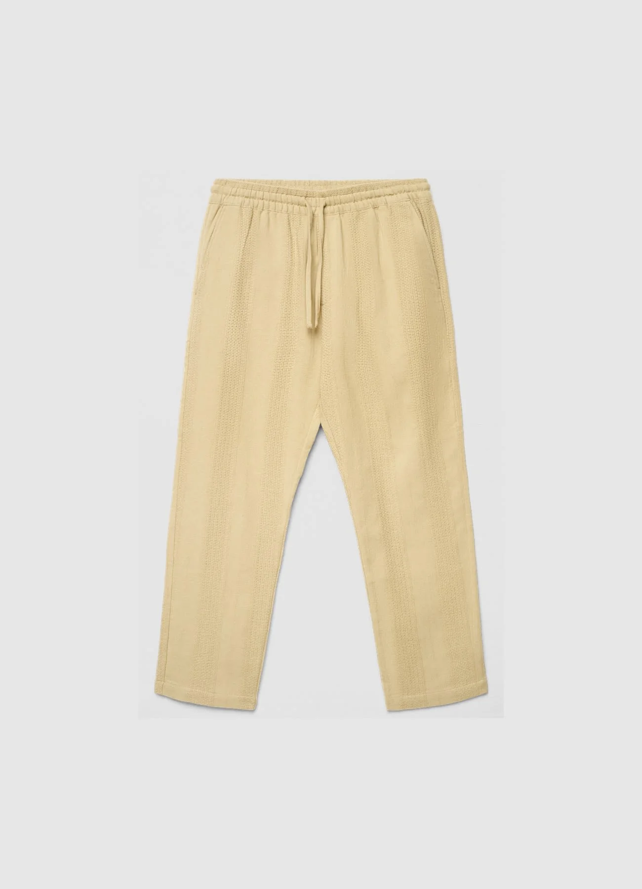 Pantaloni jogger a righe jacquard - Image 4