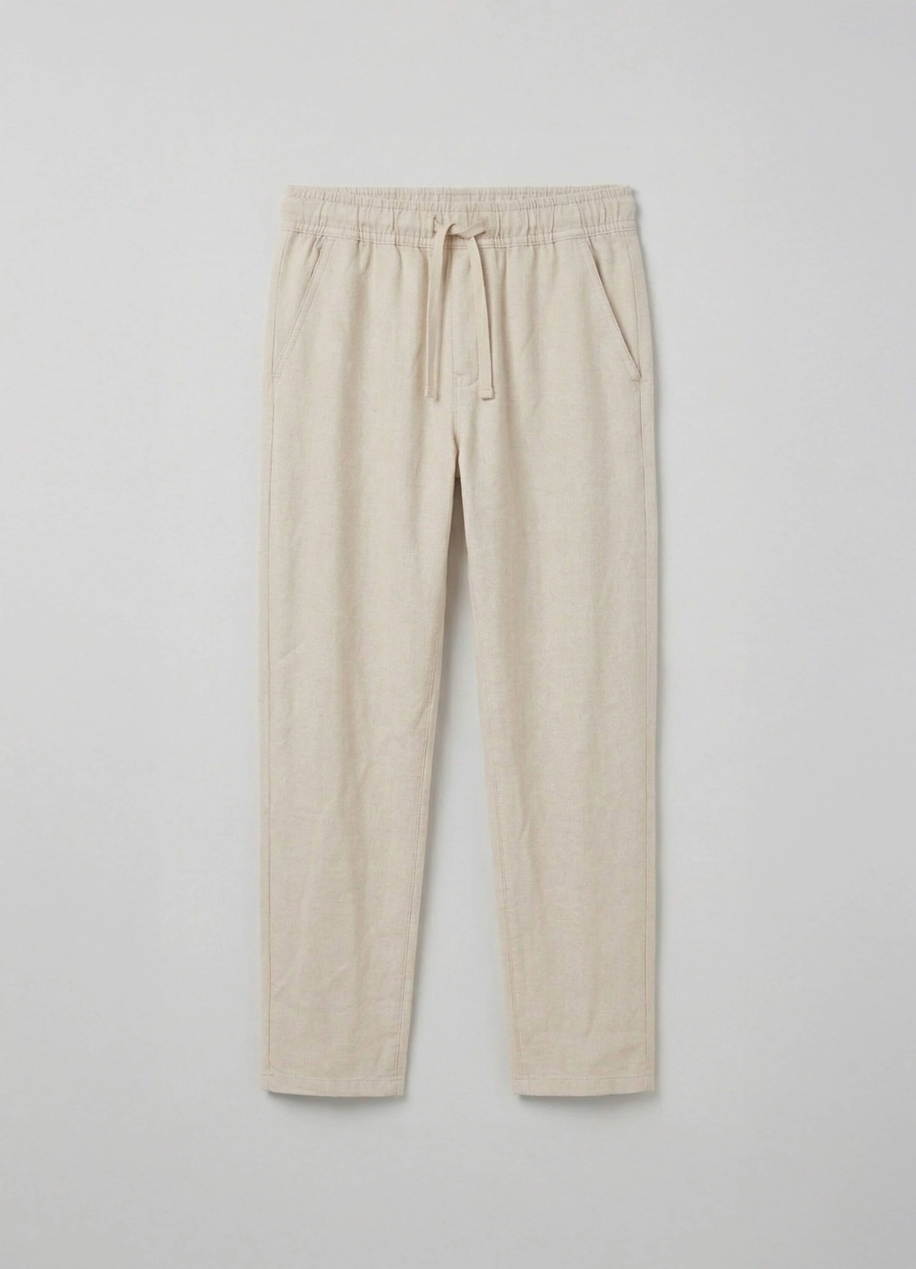 Pantaloni jogger chino con coulisse