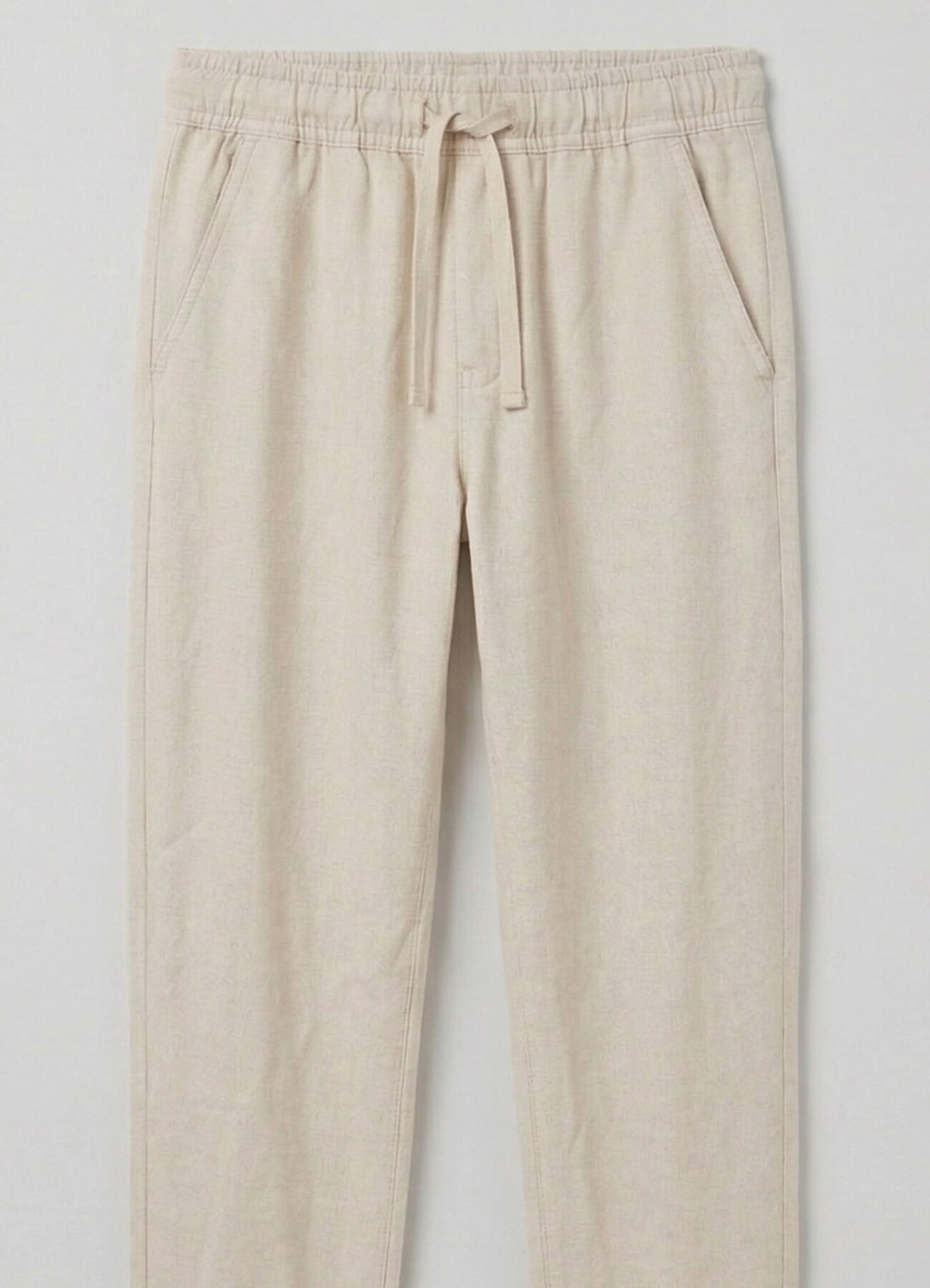 Pantaloni jogger chino con coulisse - Image 3